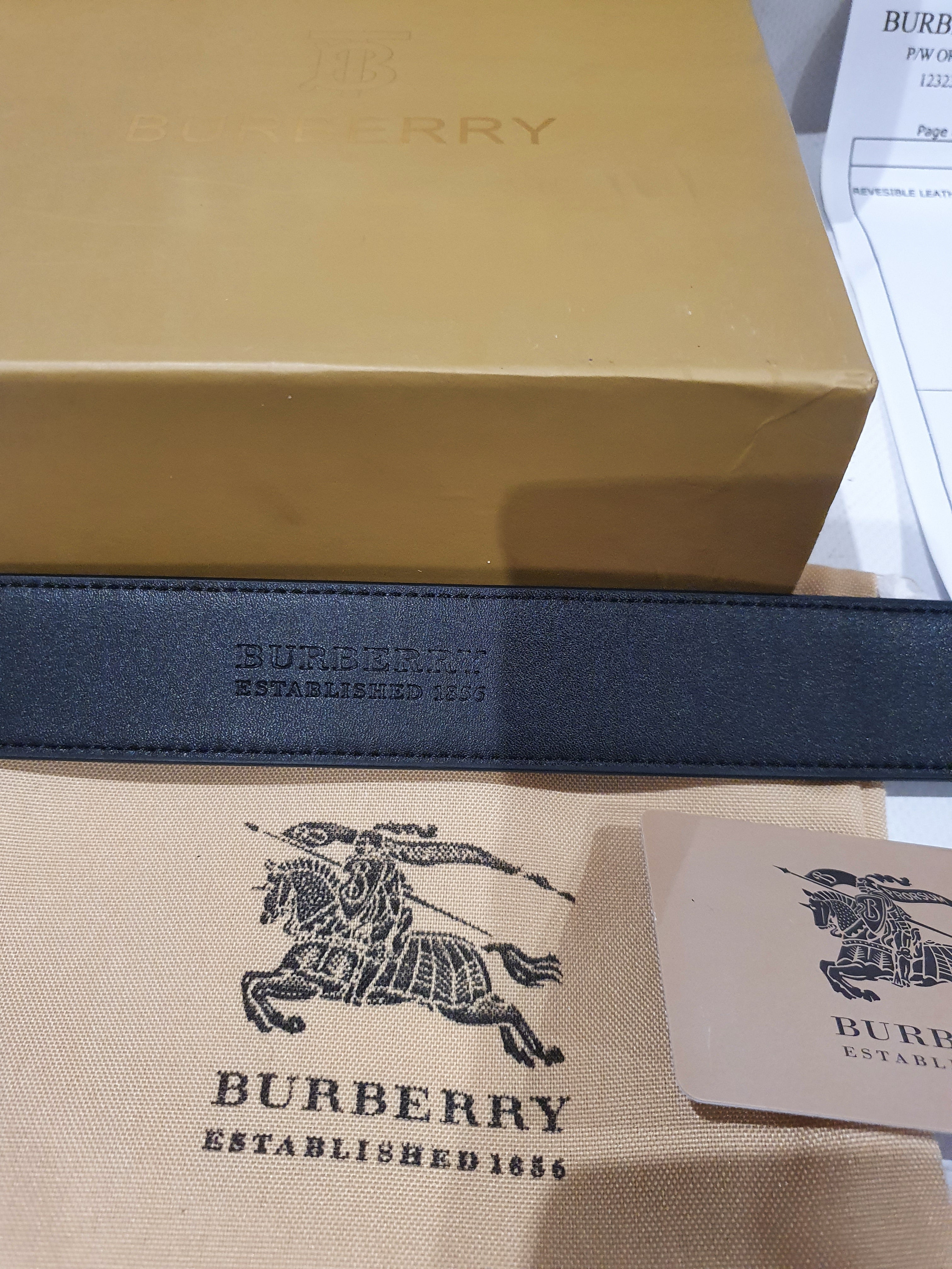 Burberry belt