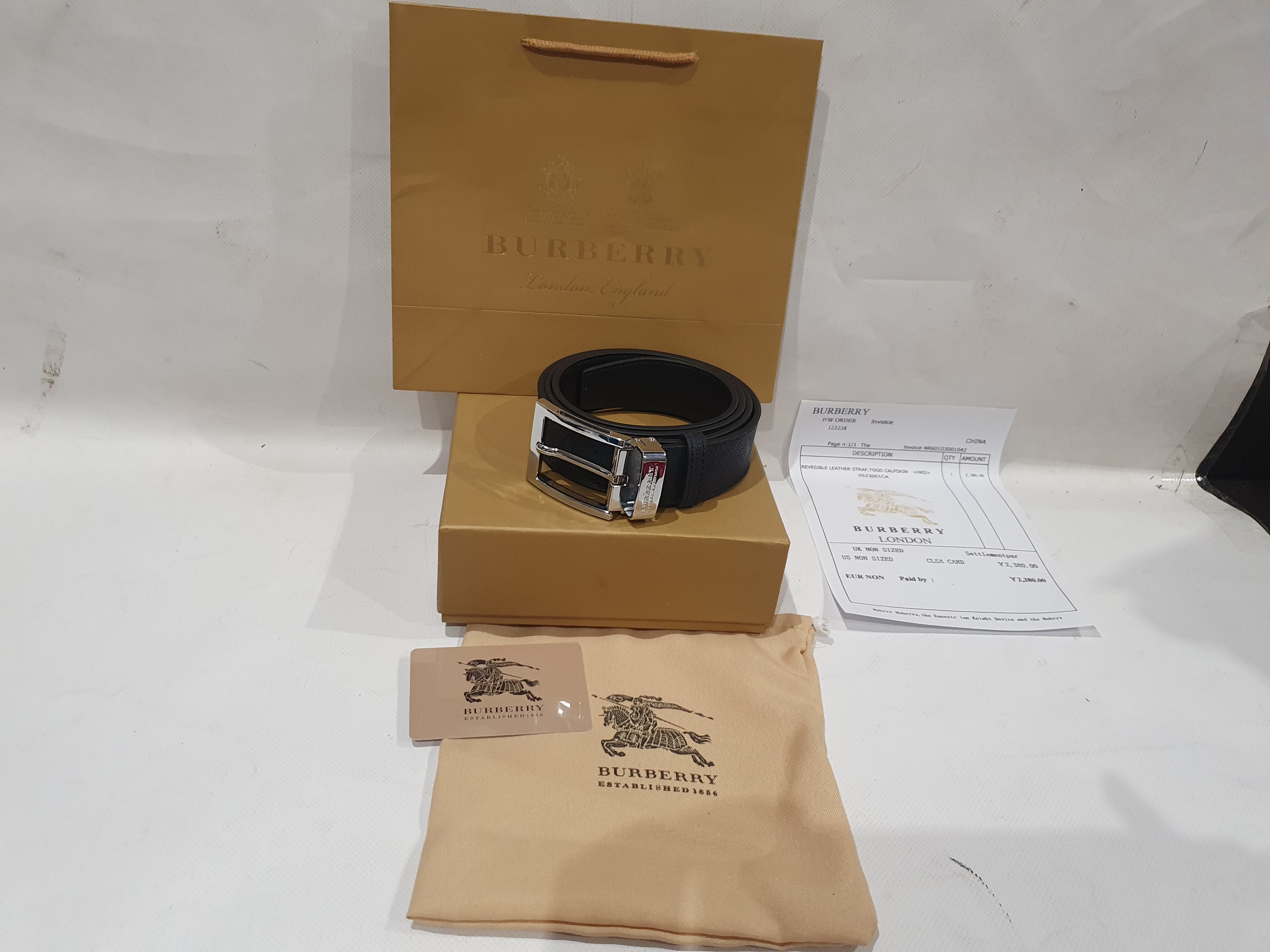 Burberry belt