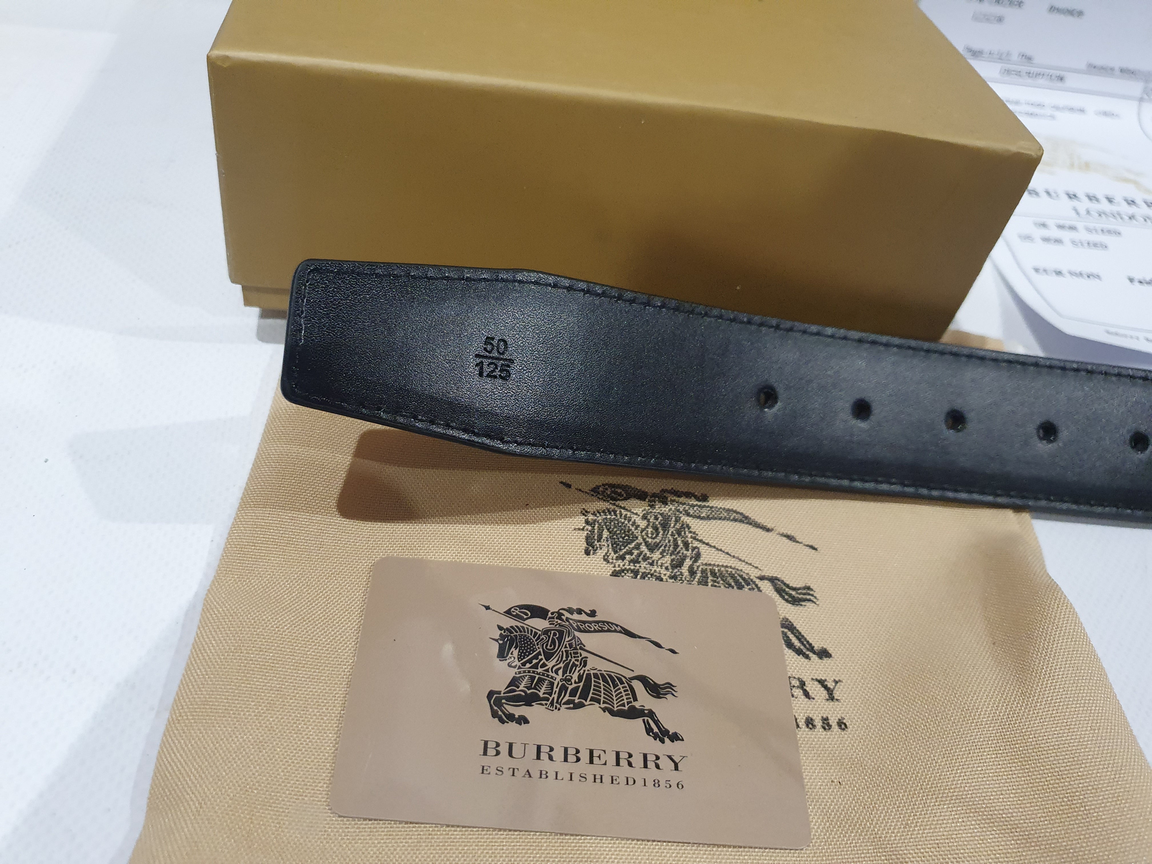 Burberry belt