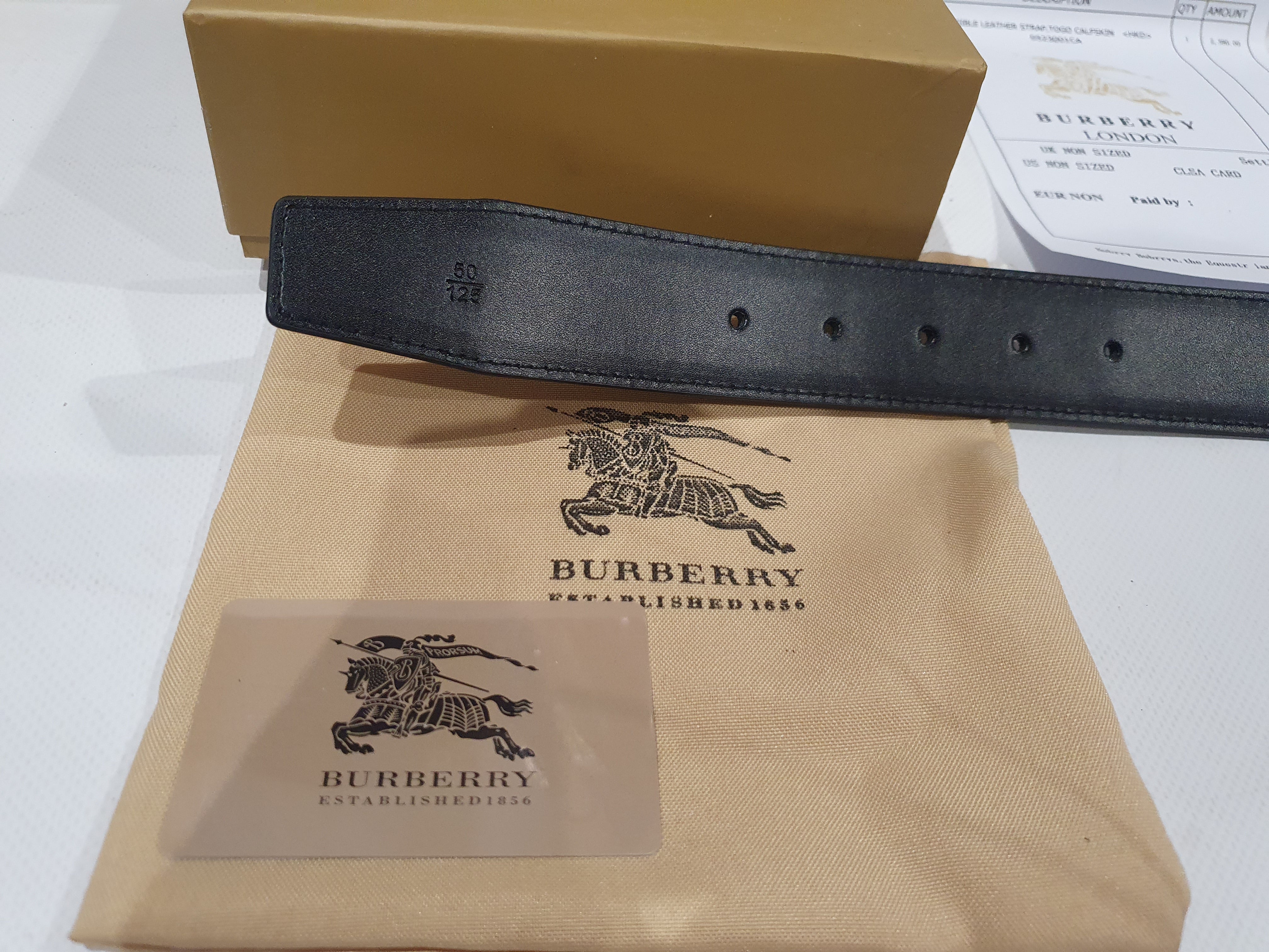 Burberry belt