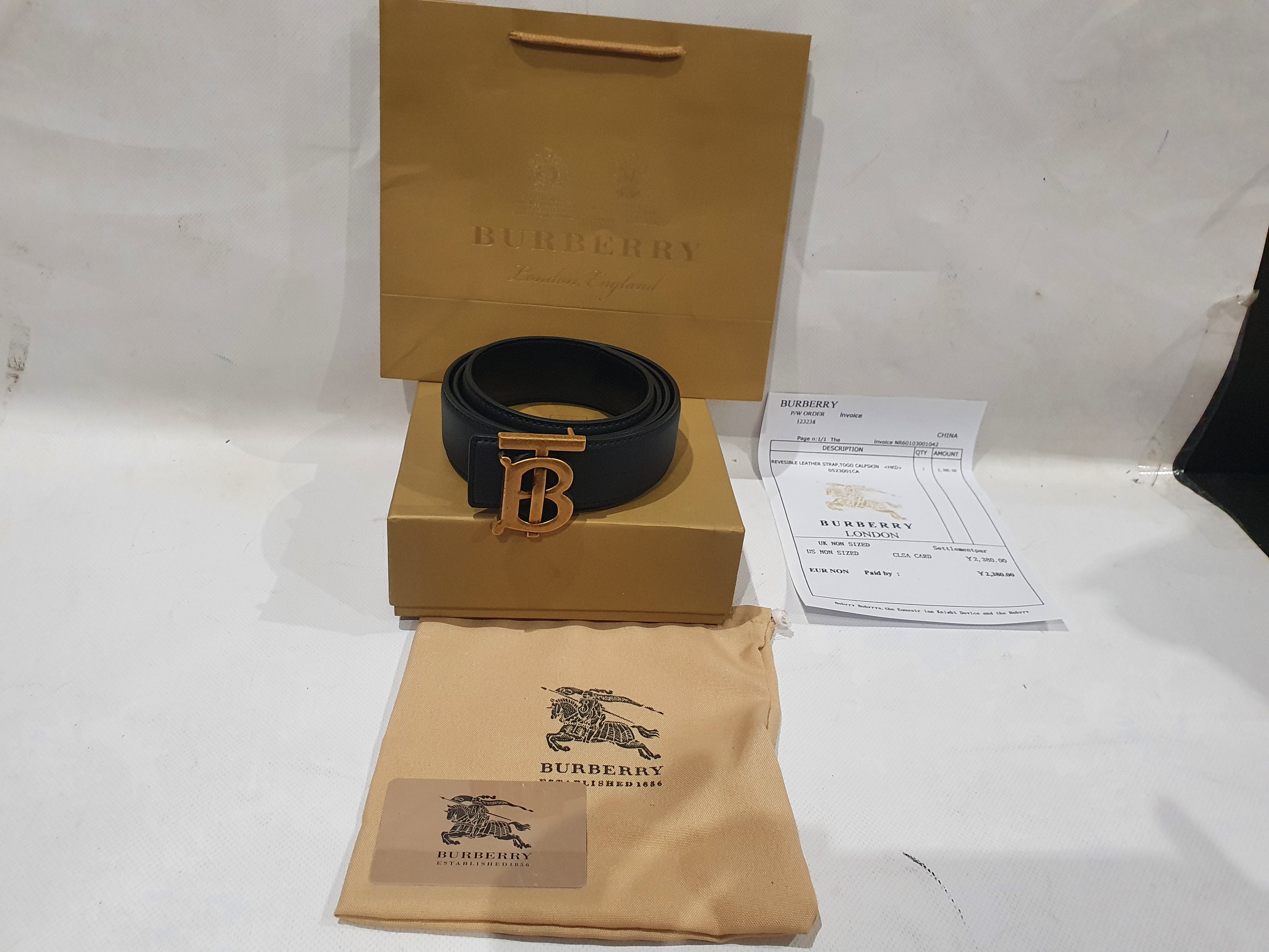 Burberry belt