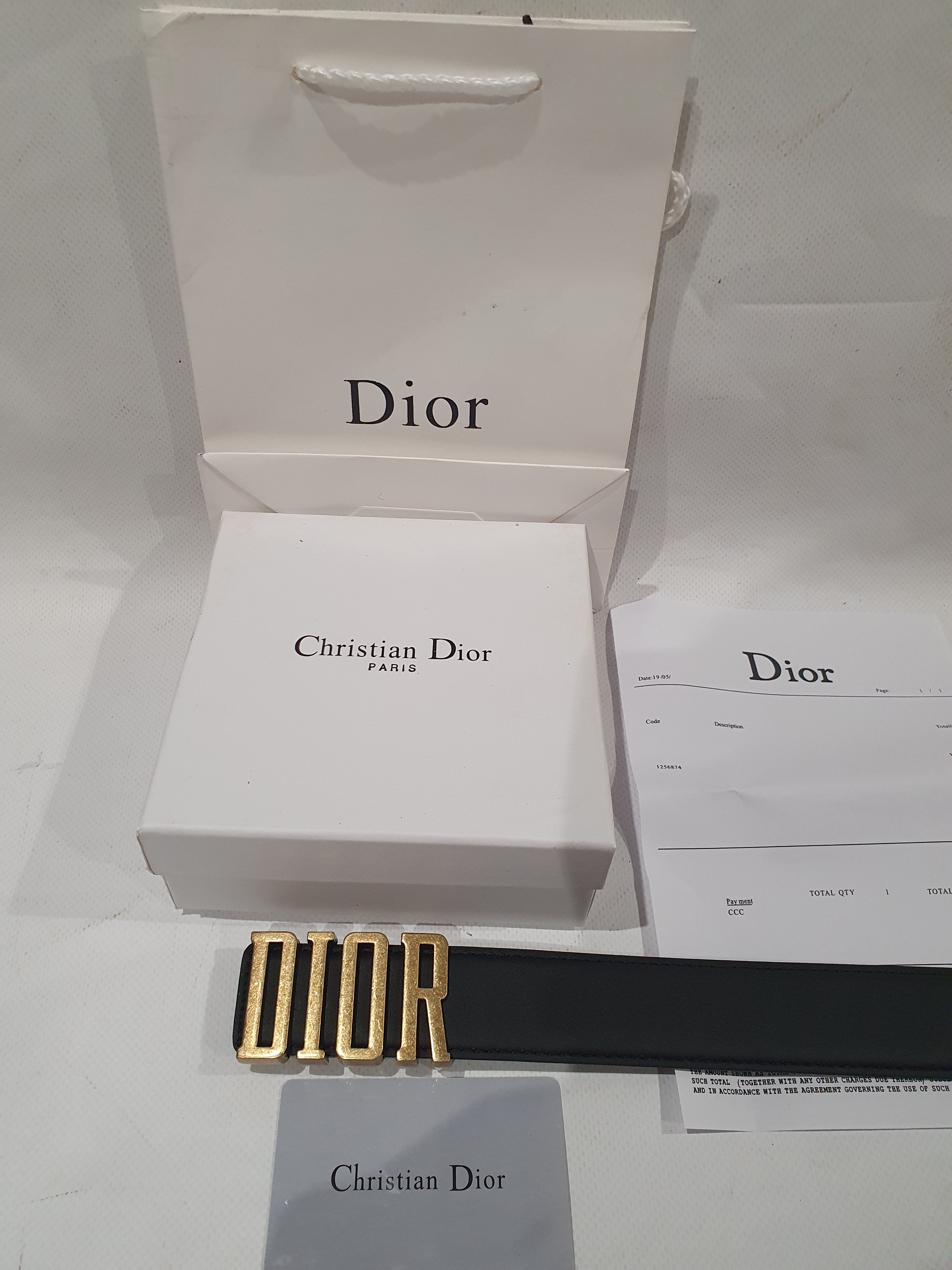 Christian Dior Belt