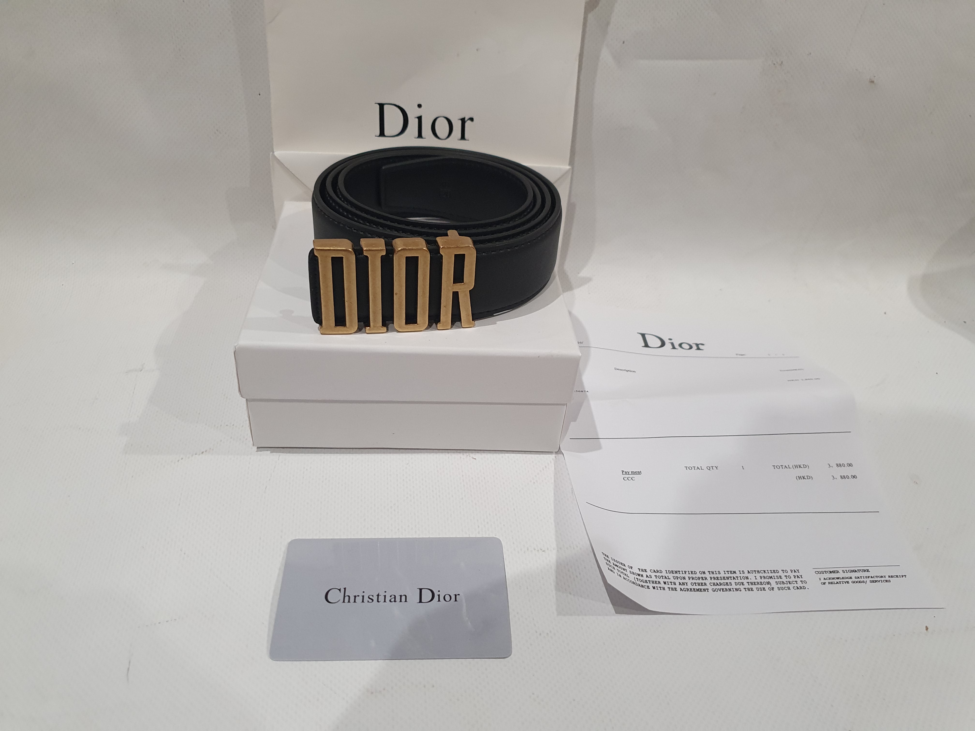 Christian Dior Belt