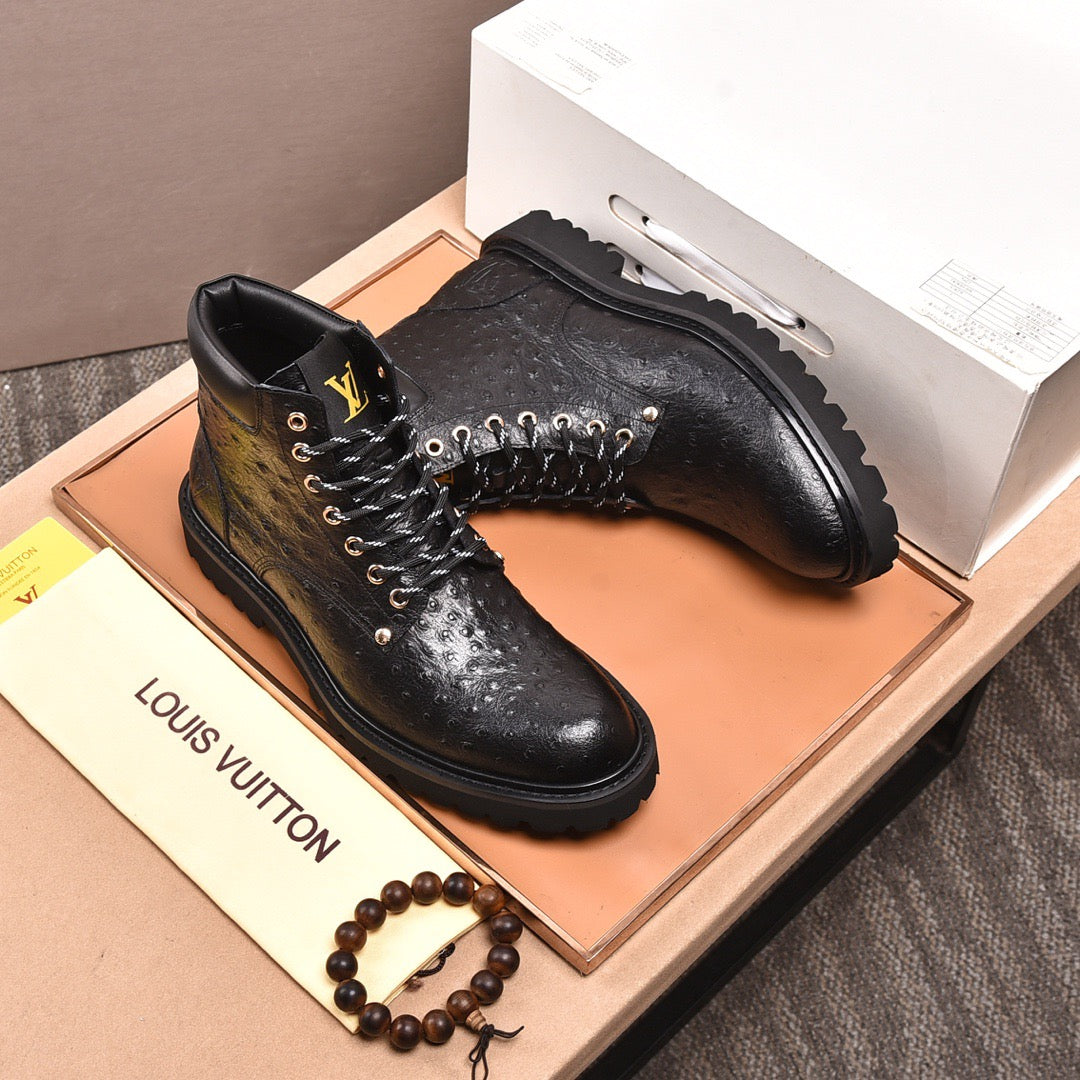 Louis Vuitton ankle shoes boots