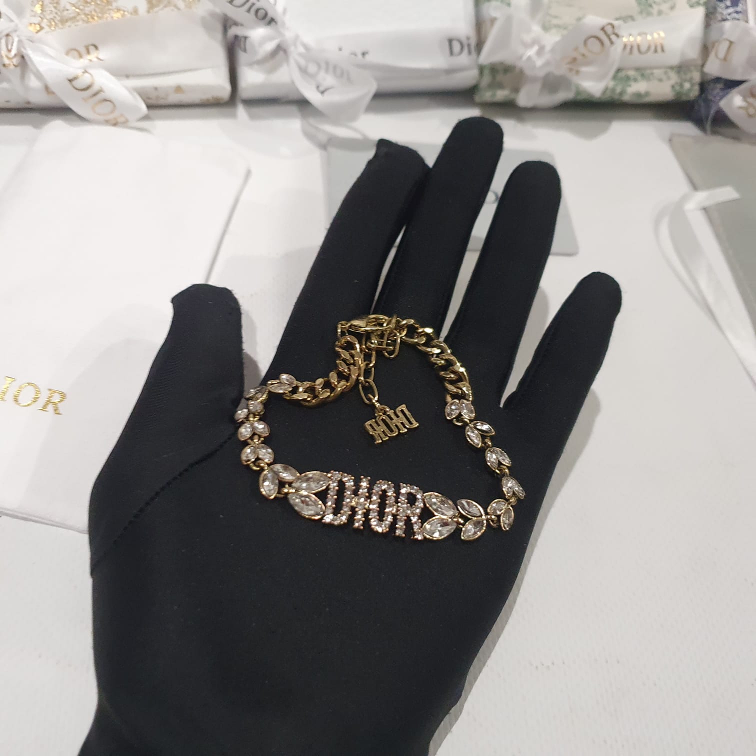 Christian Dior Necklace and Bracelet