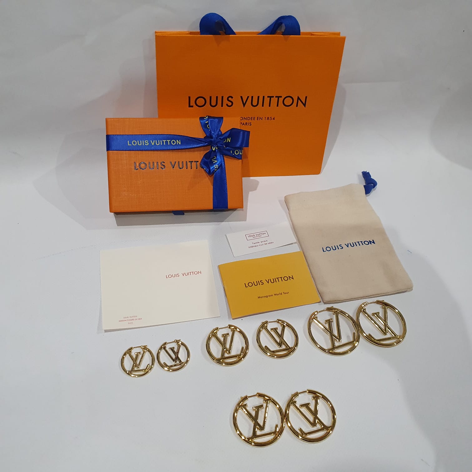 Louis Vuitton Hoop earrings