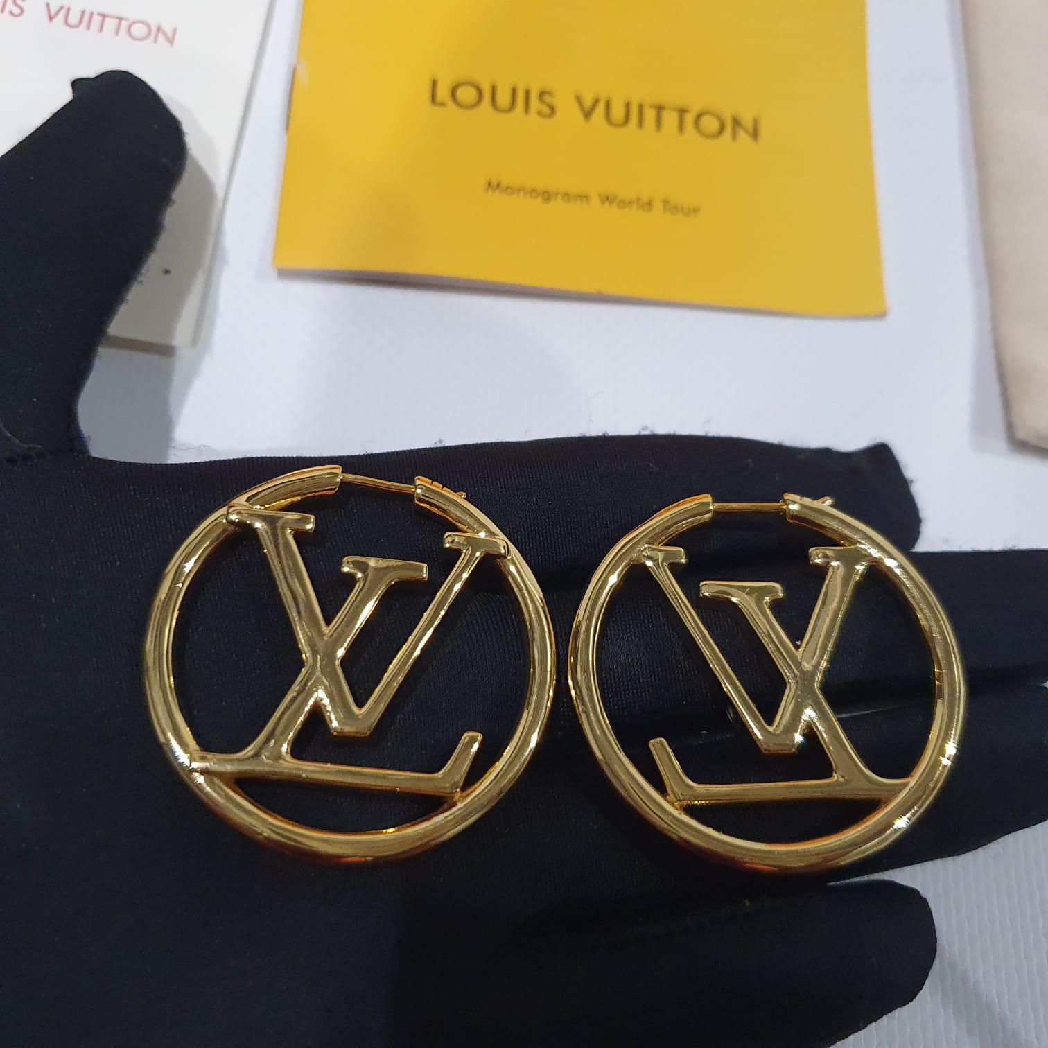 Louis Vuitton Hoop earrings