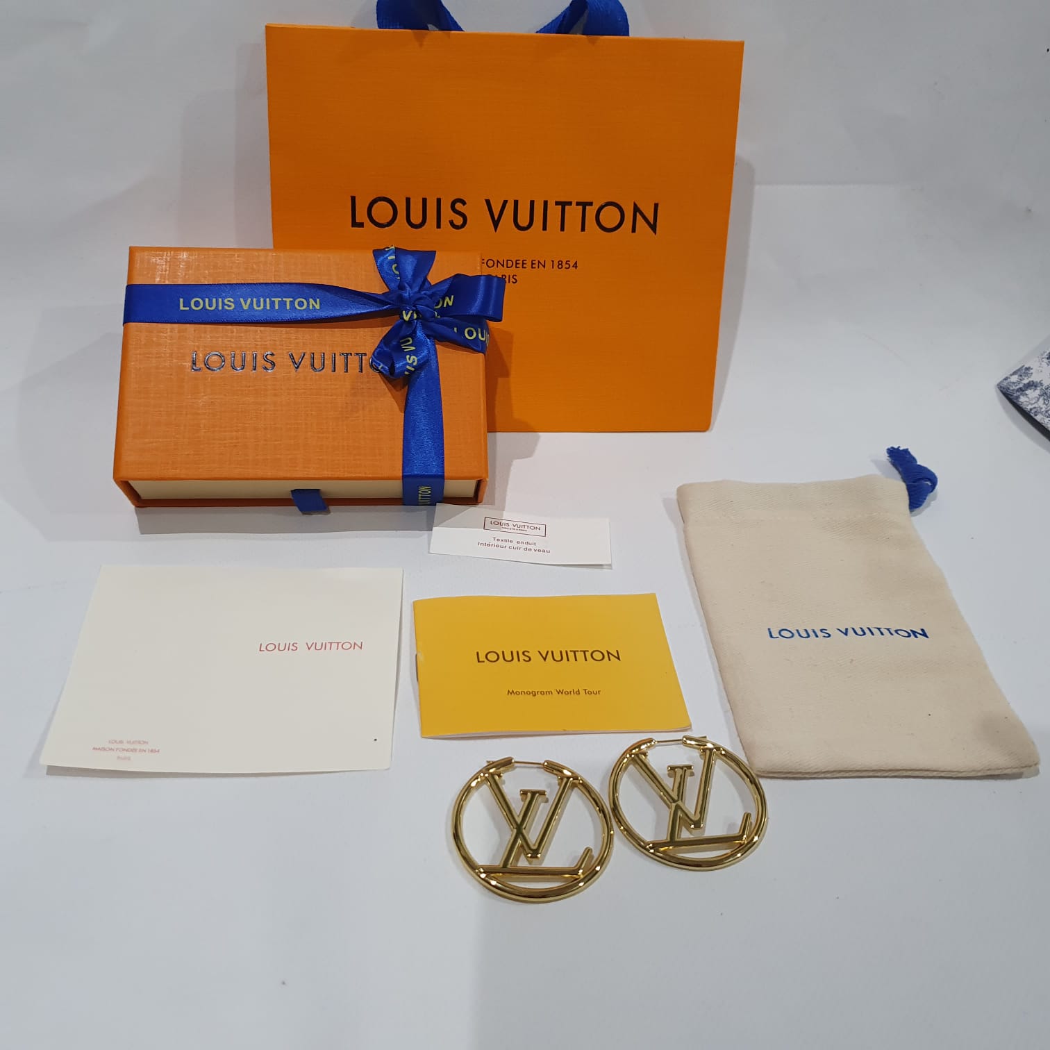 Louis Vuitton Hoop earrings