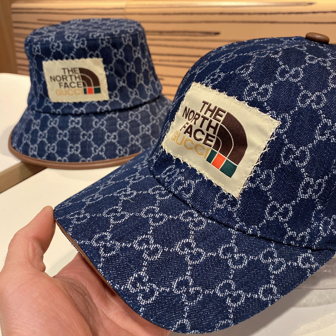 Gucci  North Face Bucket hat or Cap