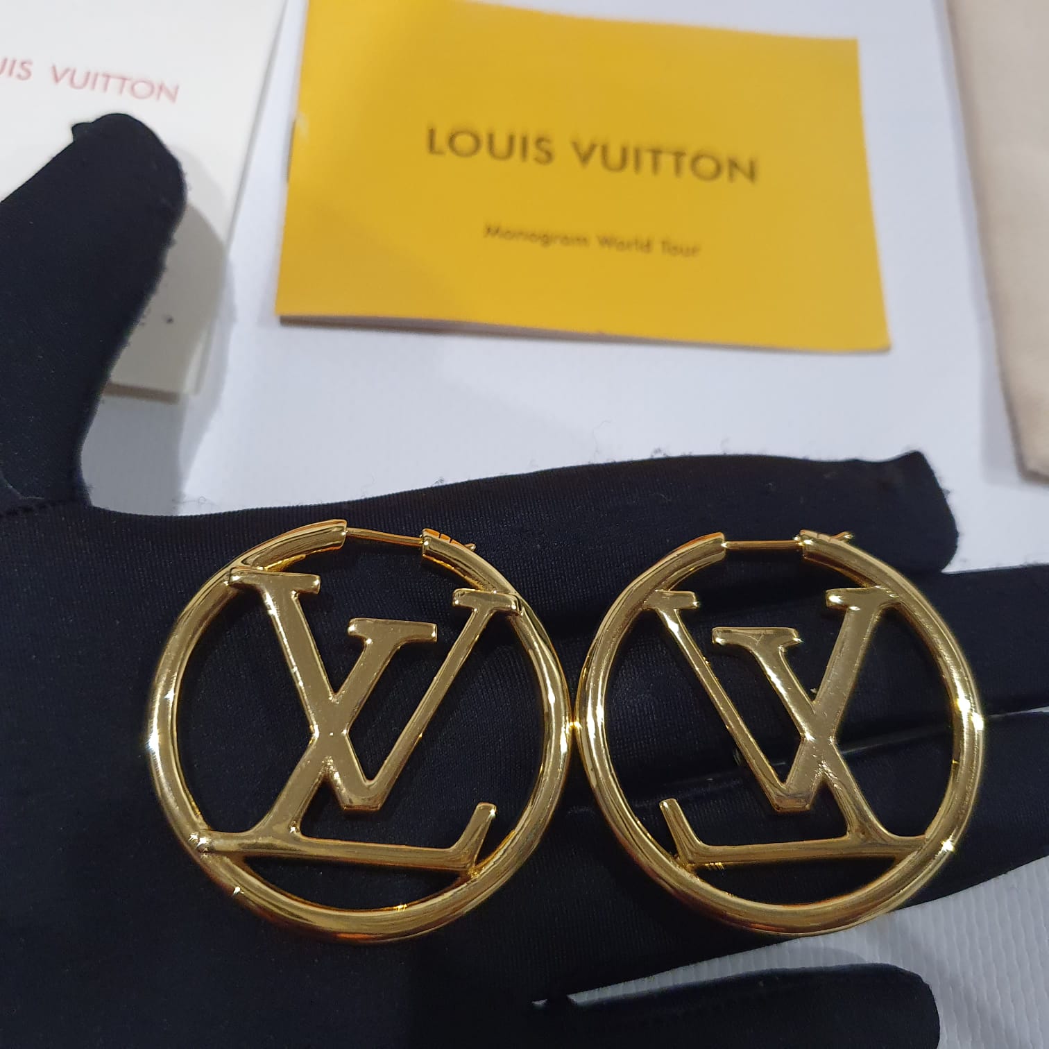 Louis Vuitton Hoop earrings