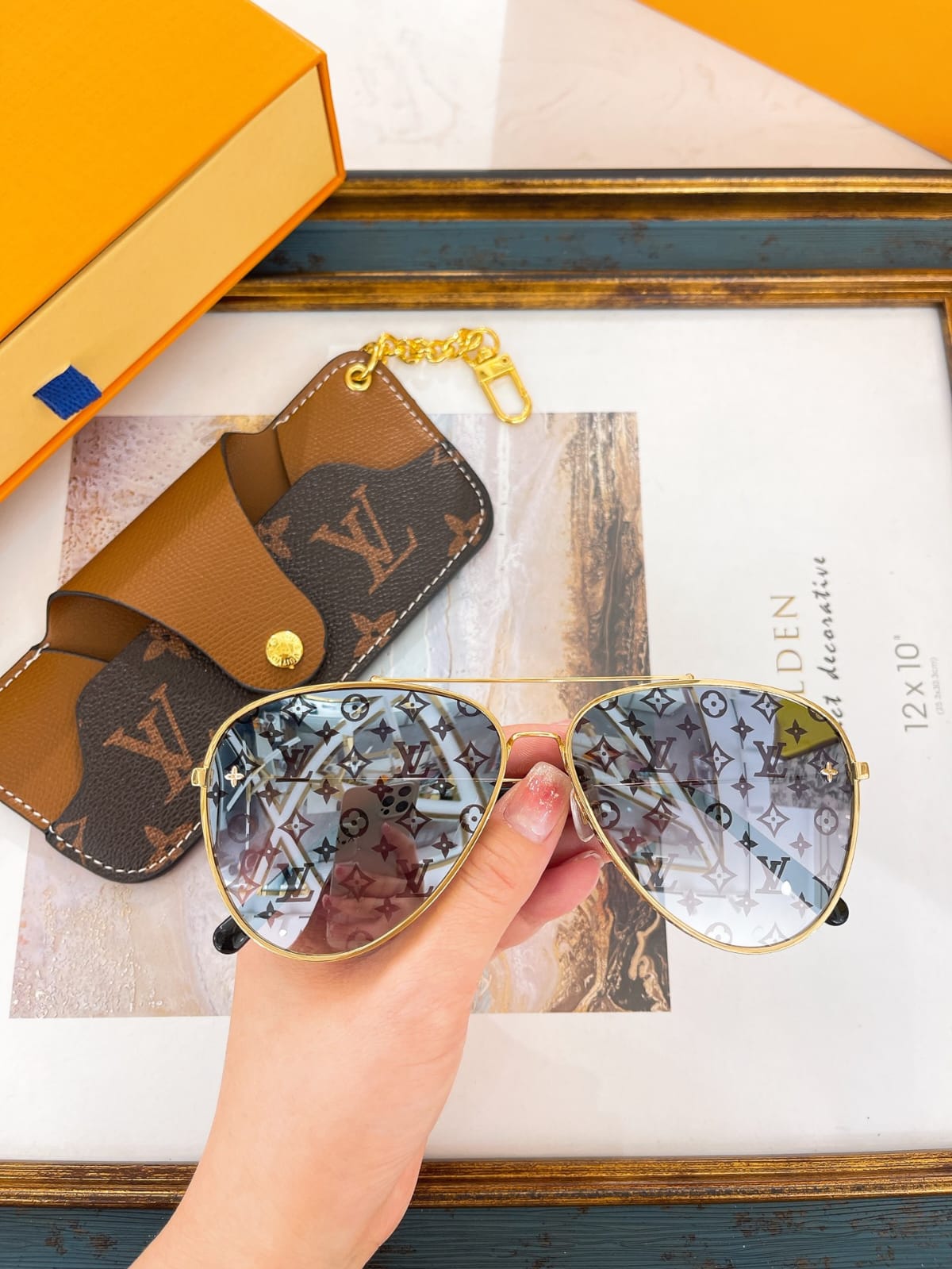 Louis vuitton pilot sunglasses sales