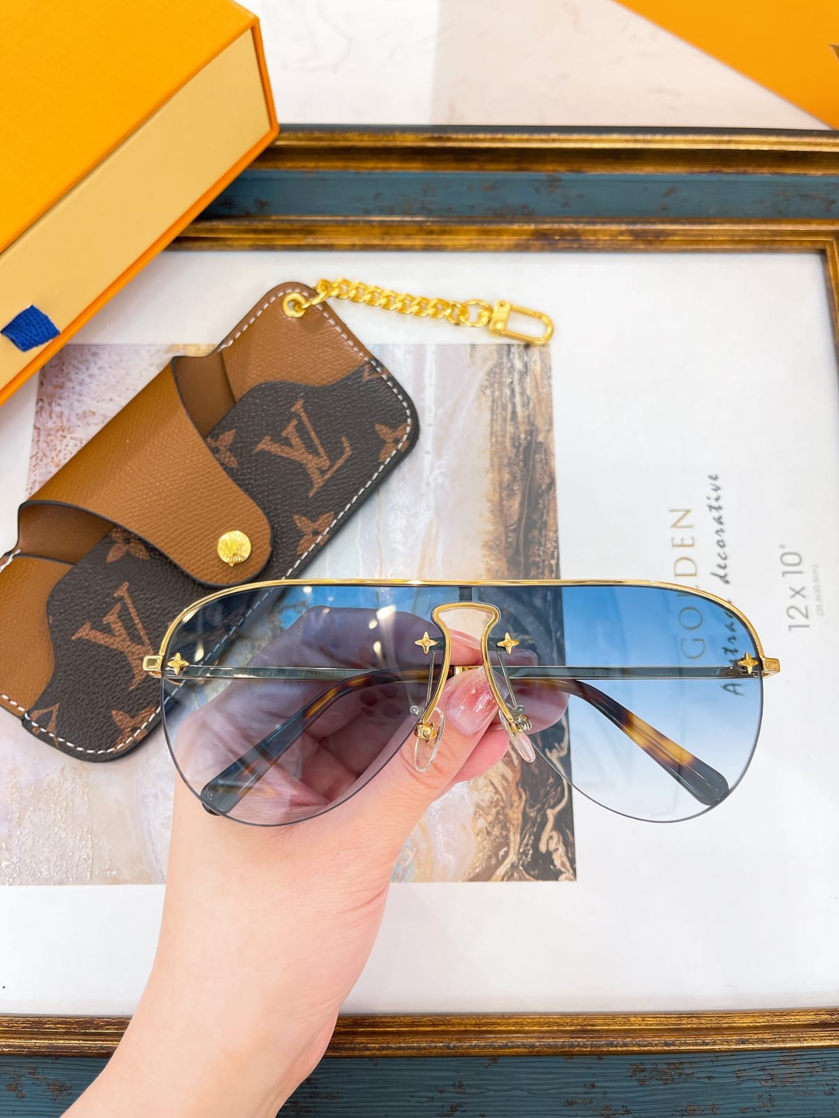 Louis Vuitton Grease Mask Sunglasses