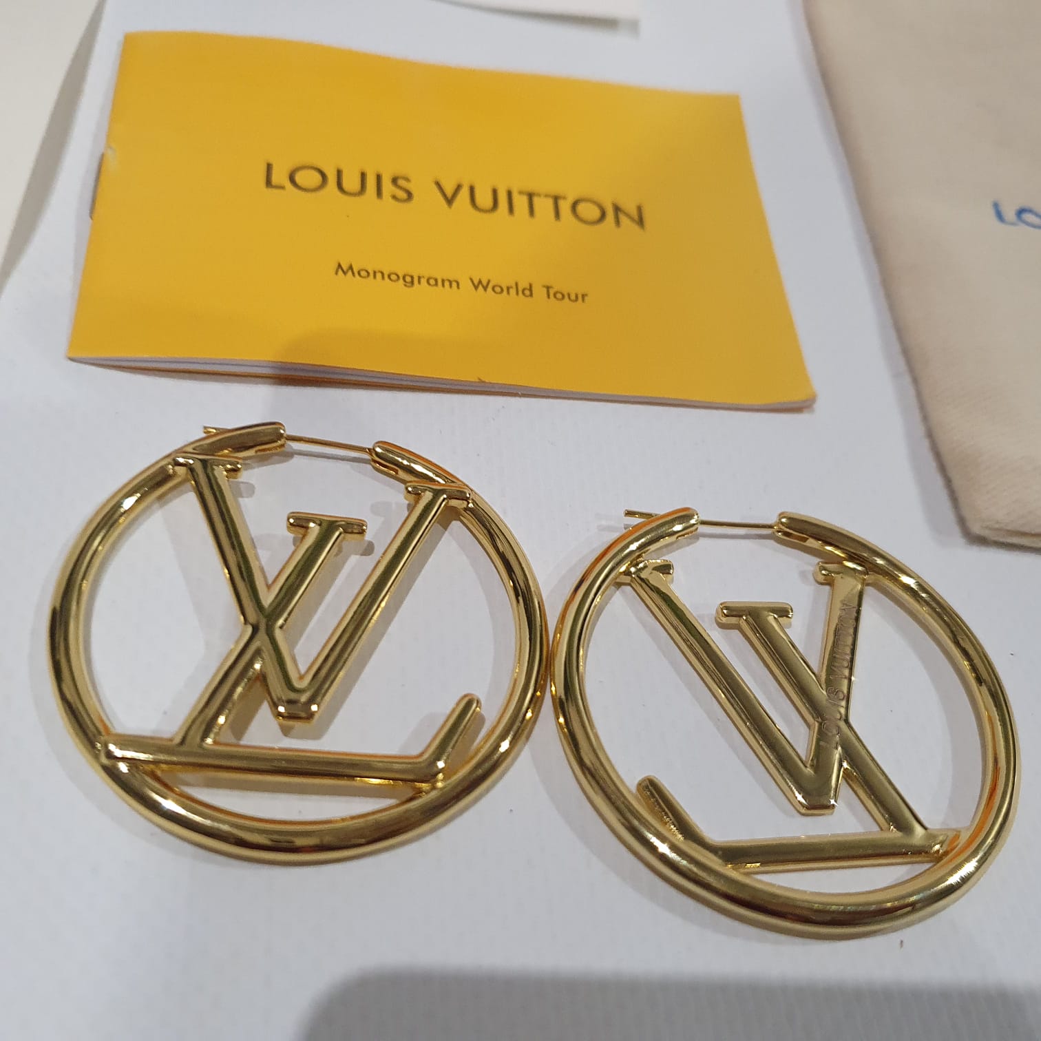 Louis Vuitton Hoop earrings