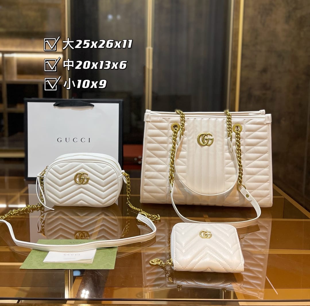 Gucci Marmont Tote Handbag Sets