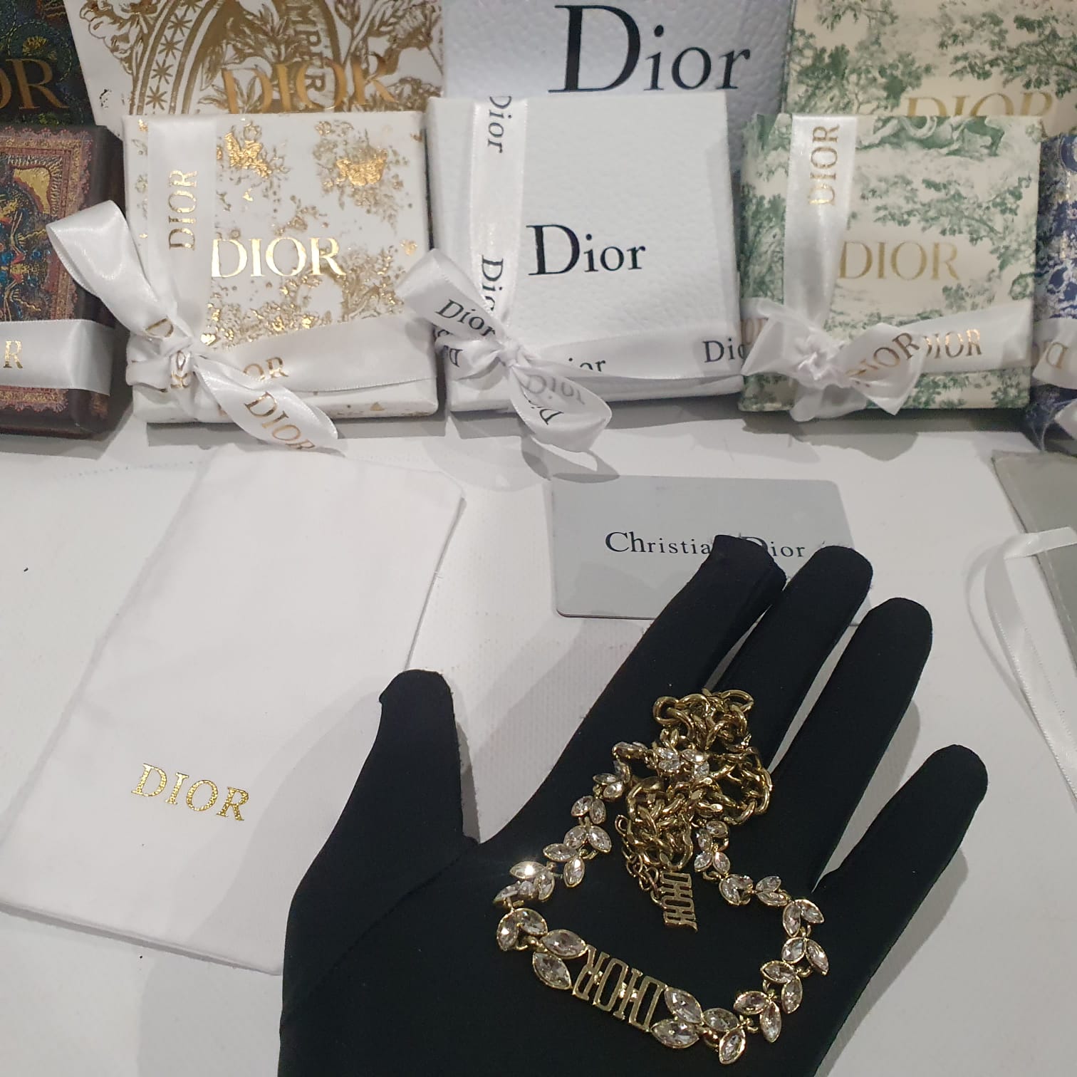 Christian Dior Necklace and Bracelet