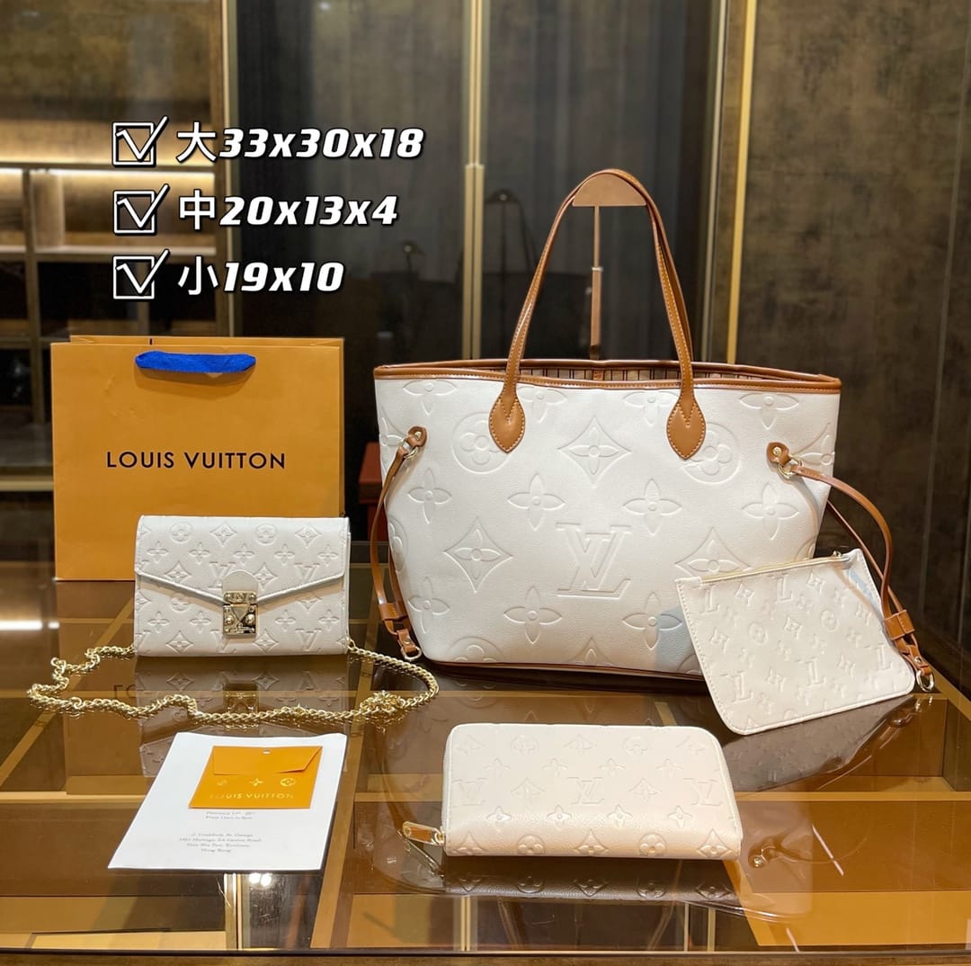 Louis Vuitton Neverfull  Handbag Sets