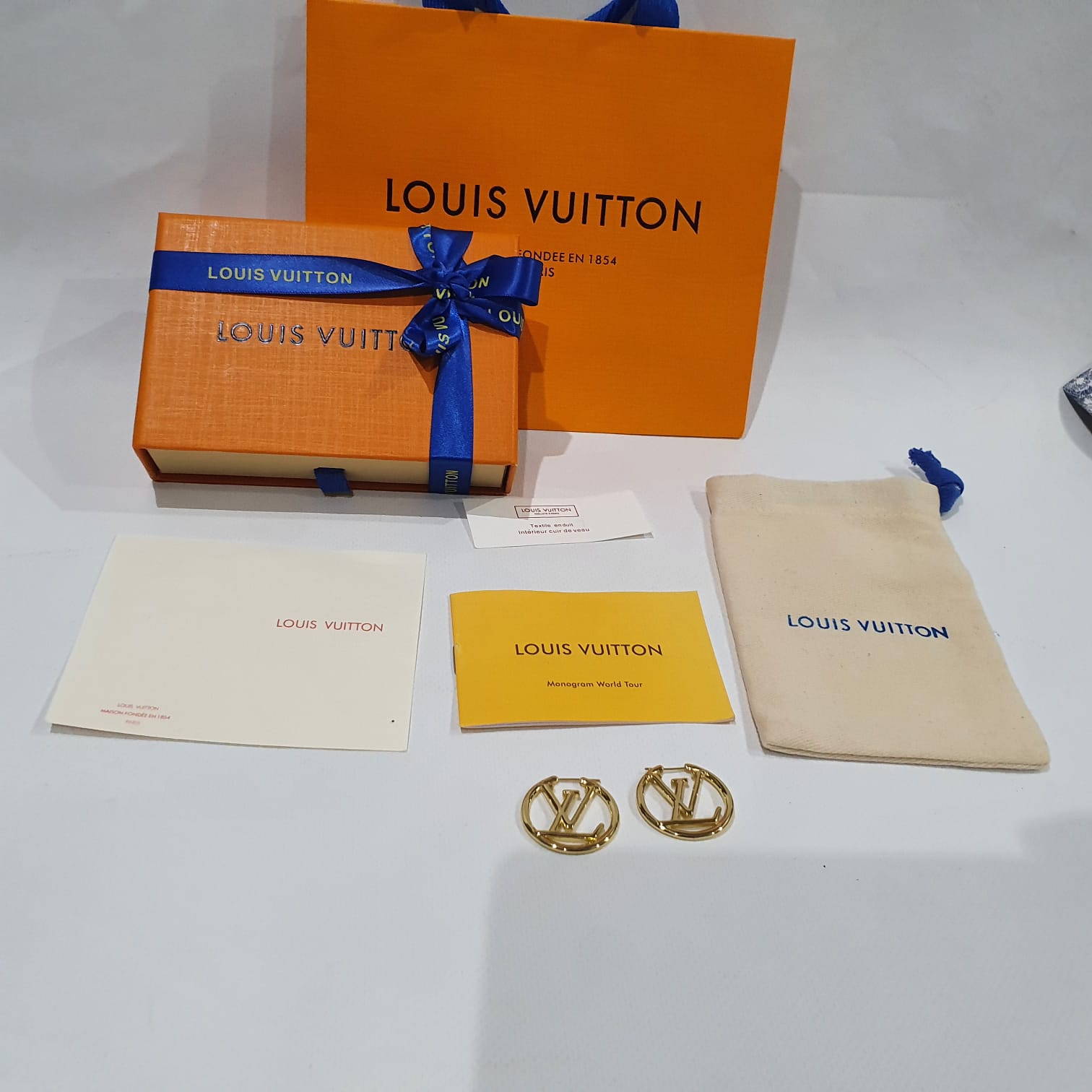 Louis Vuitton Hoop earrings