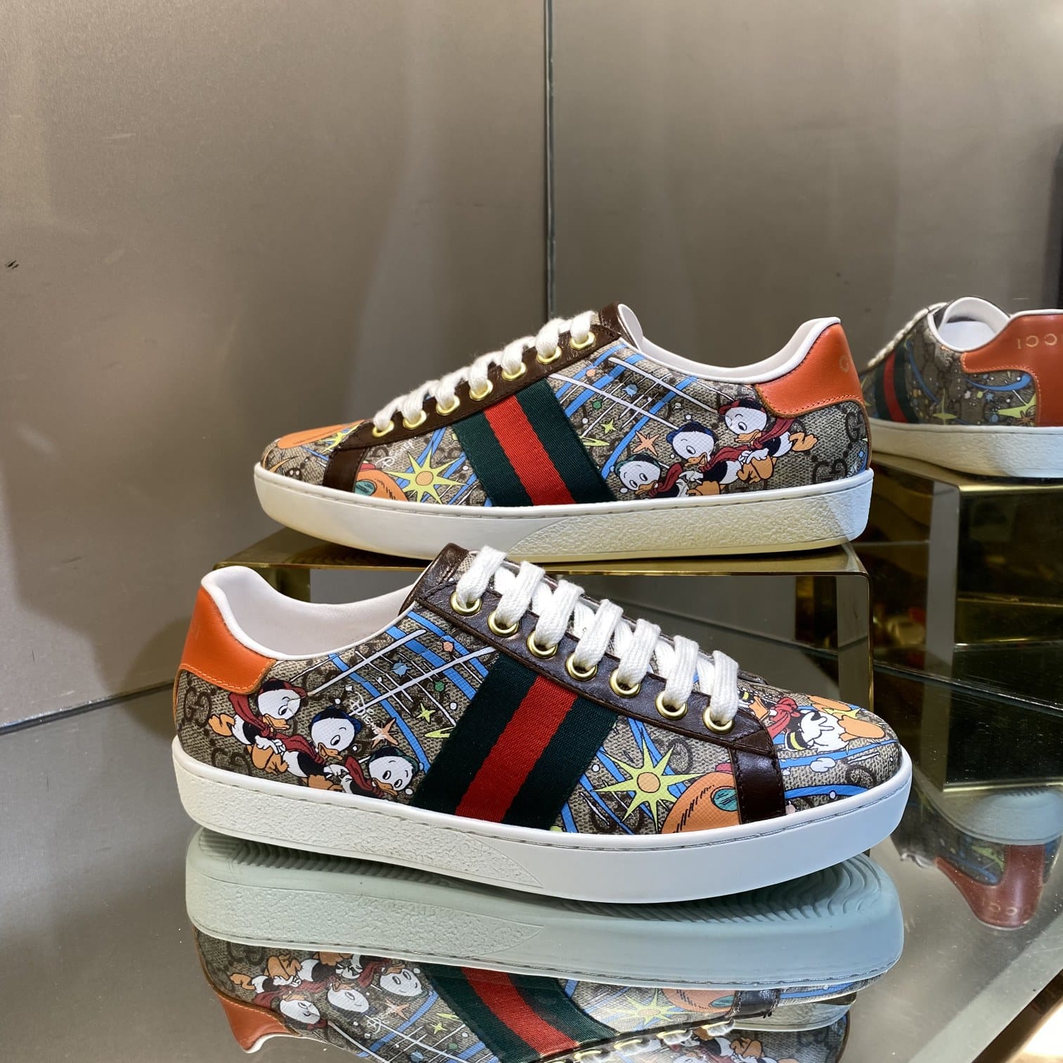 Gucci x Disney Donald Duck Sneakers