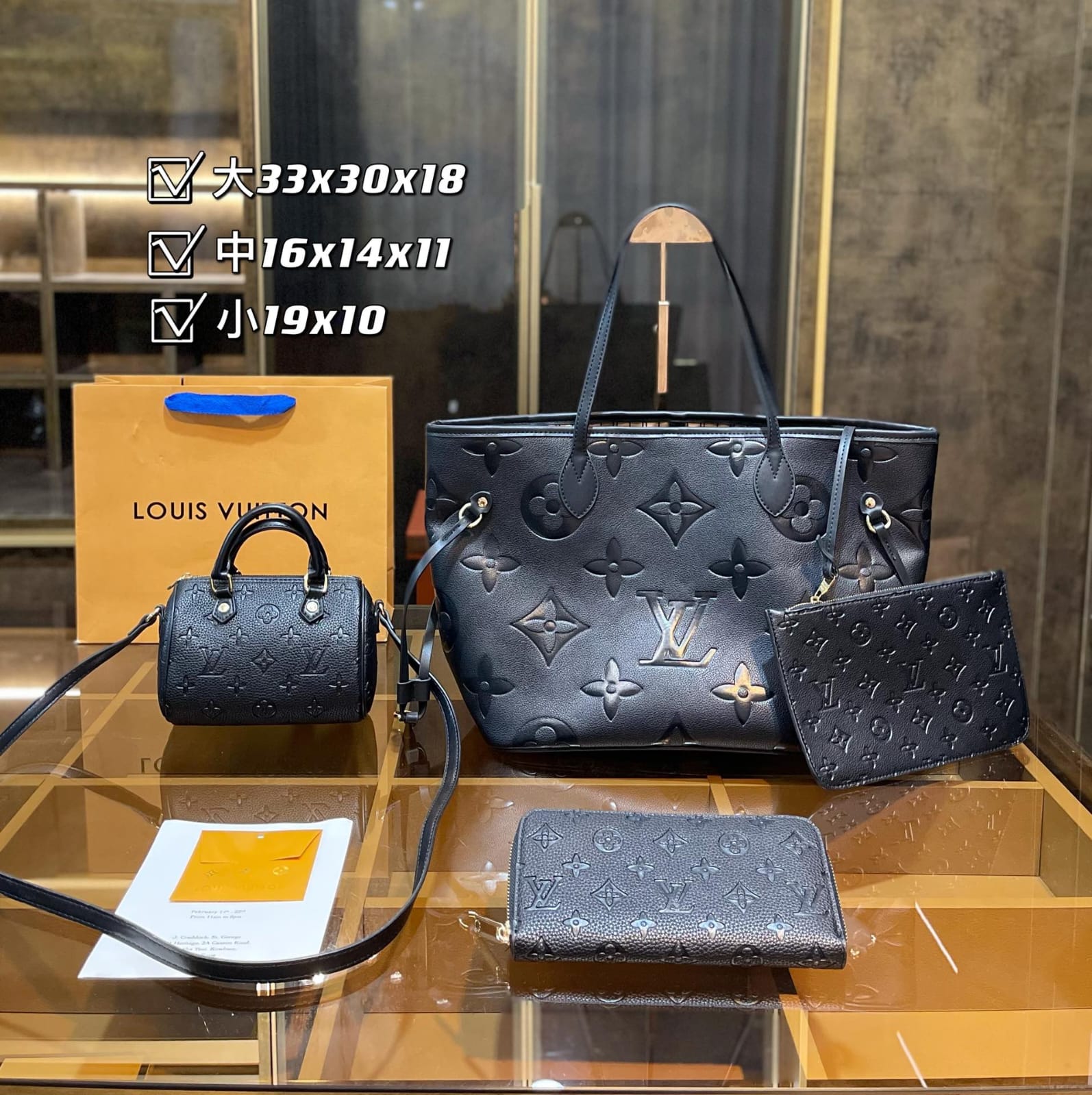 Louis Vuitton Neverfull  Handbag Sets