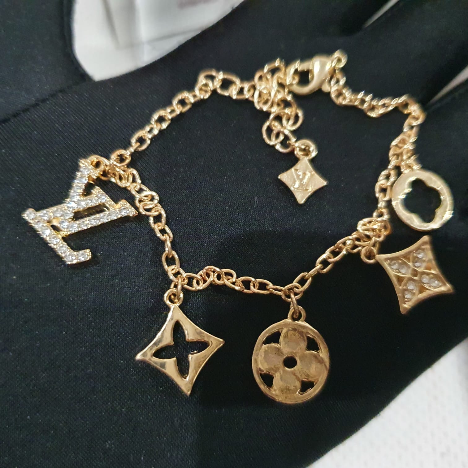 Louis Vuitton Necklace and Bracelet