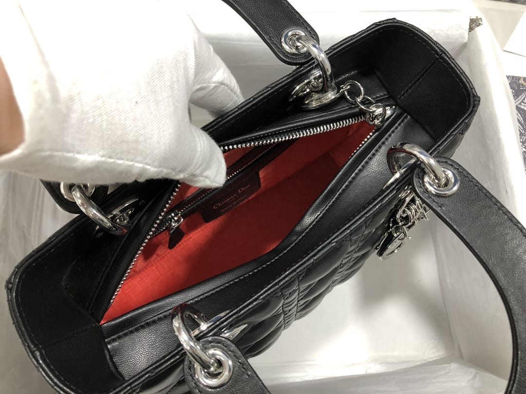 Christian Dior Medium Lady Dior Handbag ( Lushentic Version )