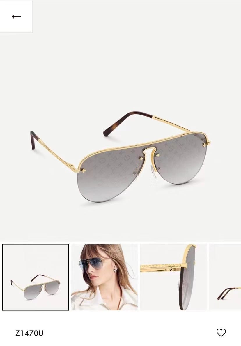 Louis Vuitton Grease Mask Sunglasses