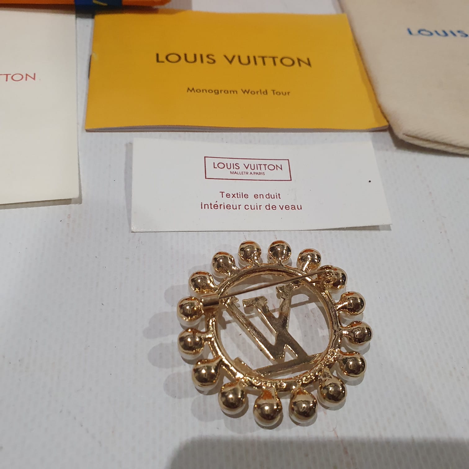 Louis Vuitton brooch