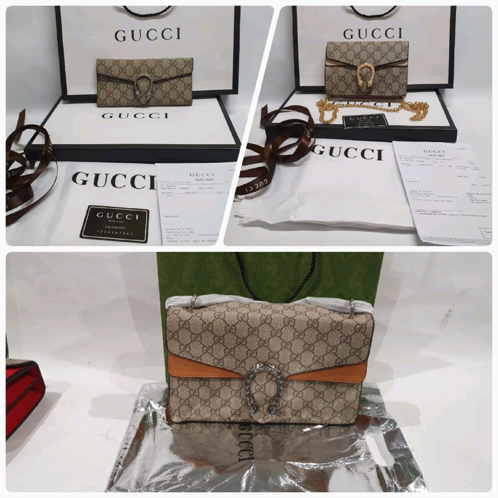 Gucci Dionysus Handbag Set