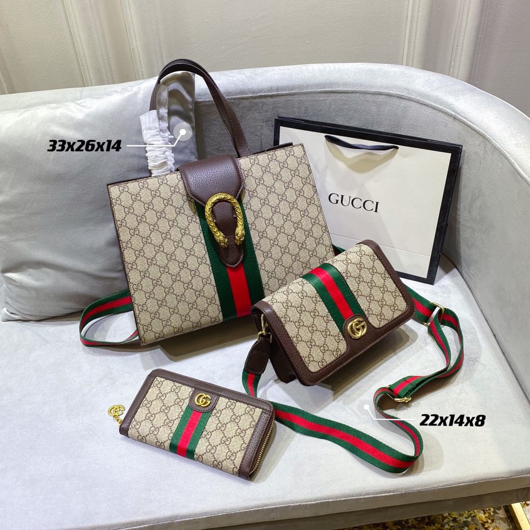 Gucci Vintage Top Handle Handbag Set – Merit Trends