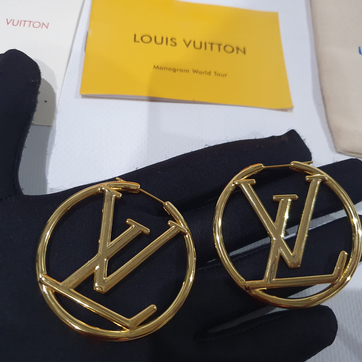 Louis Vuitton Hoop earrings