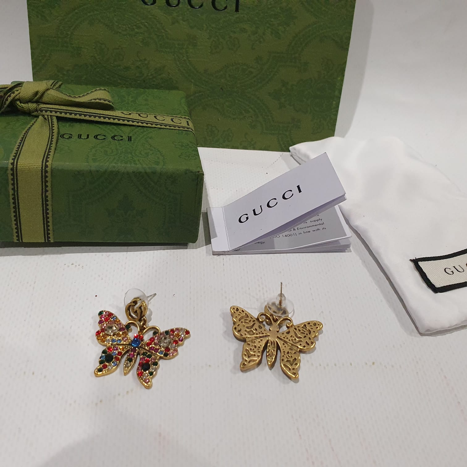 Gucci Necklace and Earrings