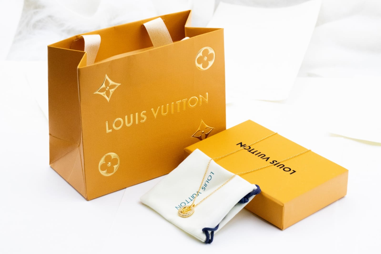 Louis Vuitton  Louise By Night Collect Soo Earrings, Necklace, Bracelet