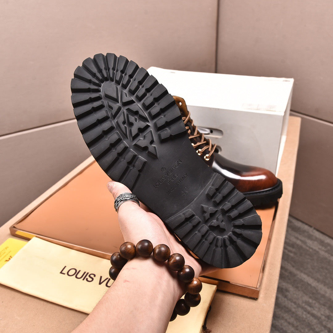 Louis Vuitton ankle shoes boots