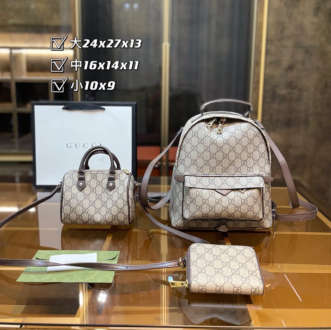 Gucci Handbag Backpack Sets