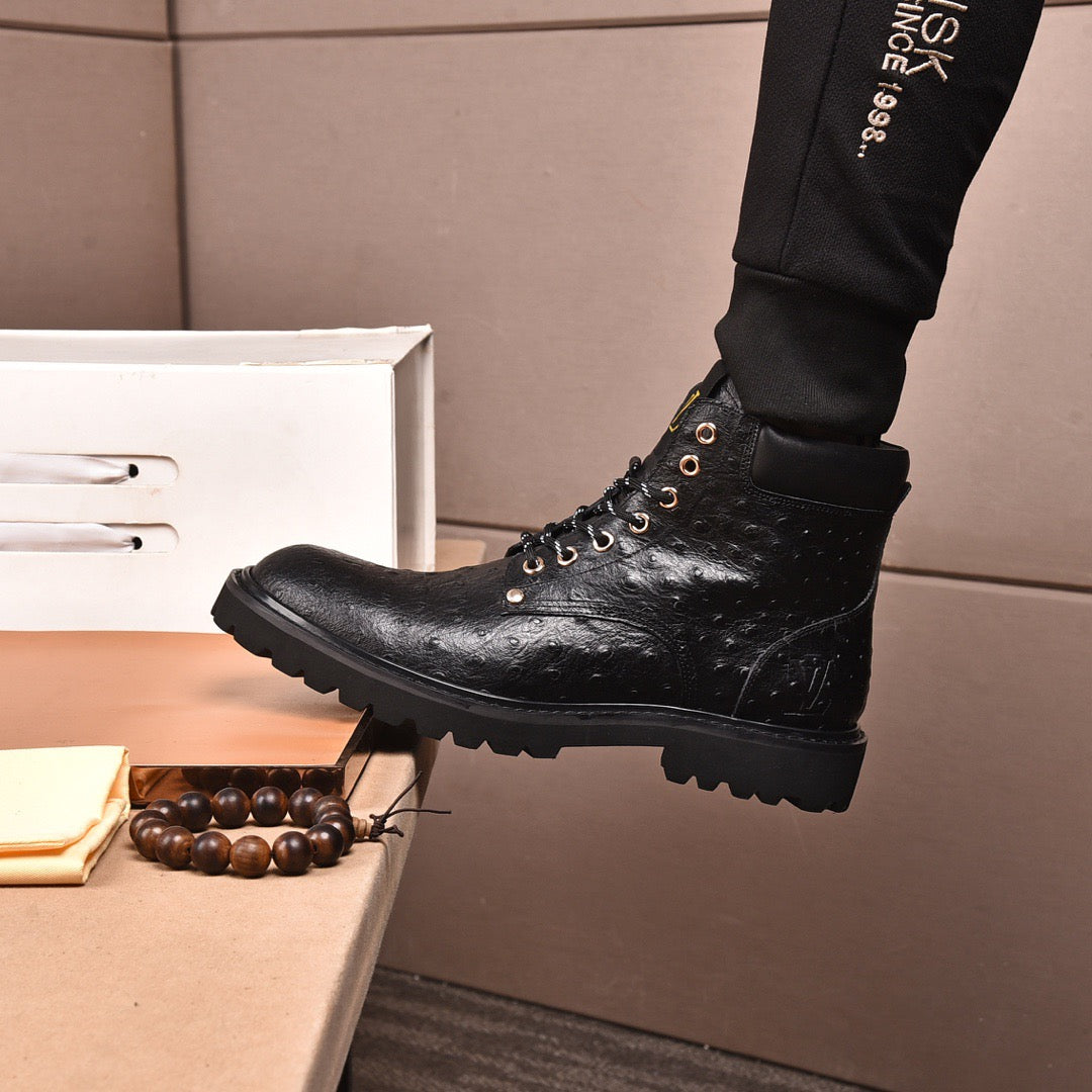 Louis Vuitton ankle shoes boots