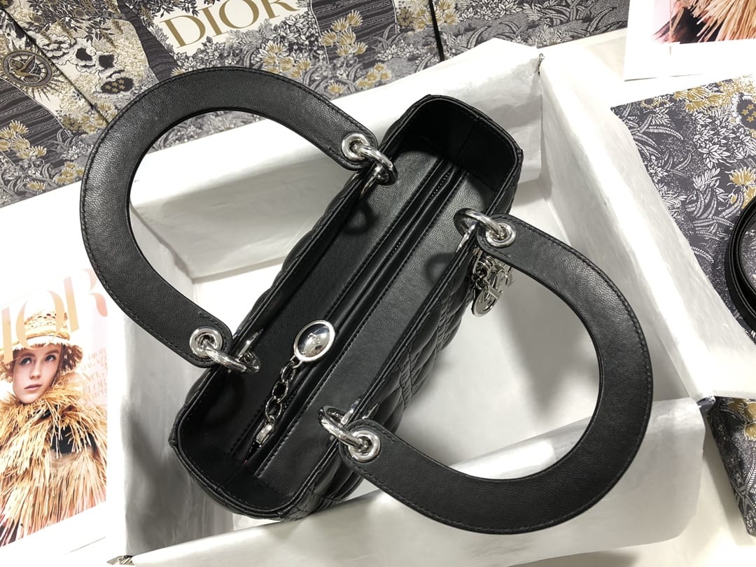 Christian Dior Medium Lady Dior Handbag ( Lushentic Version )