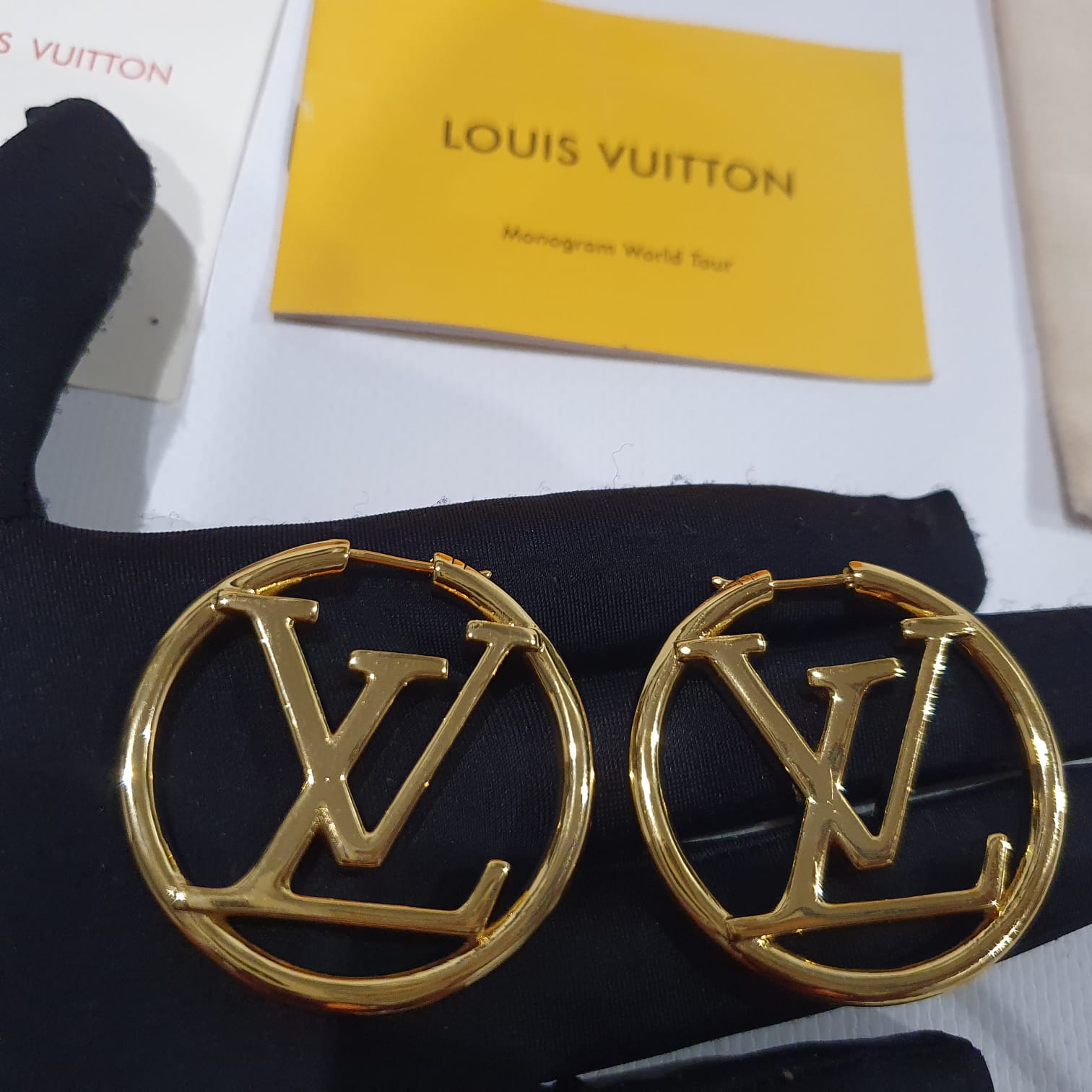 Louis Vuitton Hoop earrings