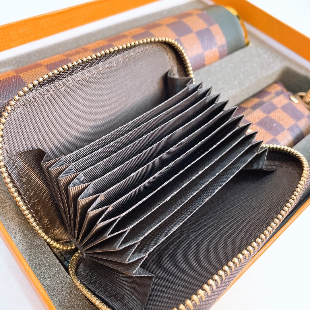 Louis Vuitton flask , Wallet and key holder set