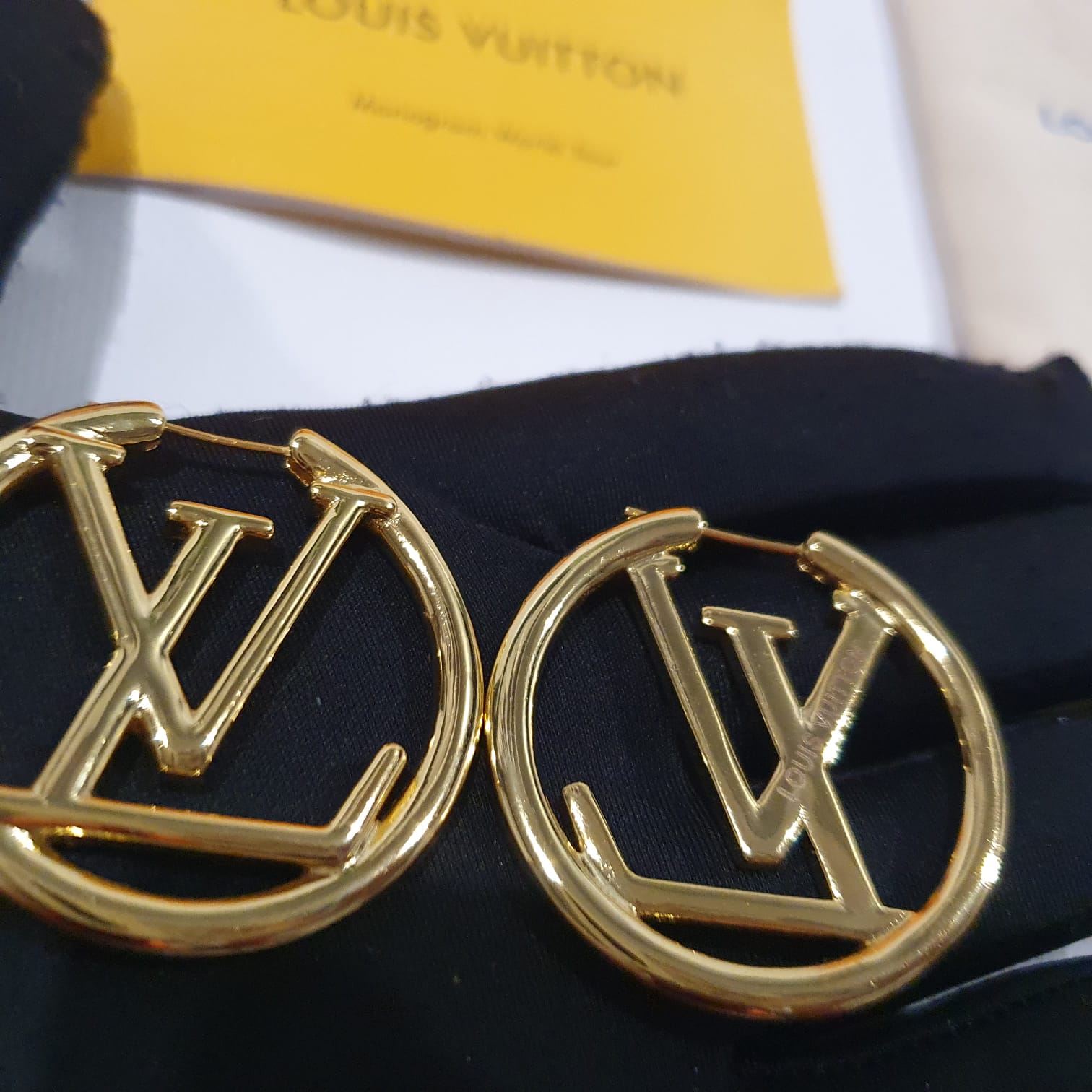 Louis Vuitton Hoop earrings