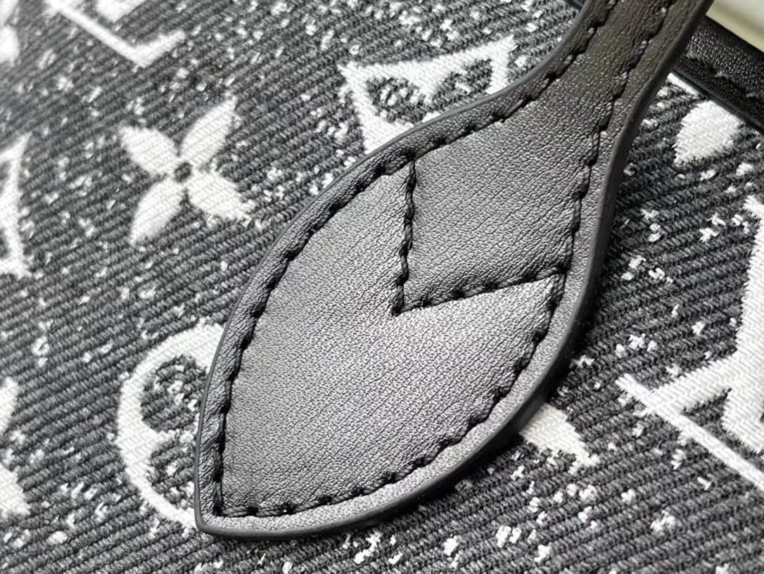 Louis Vuitton Neverfull Monogram Jacquard Denim ( Lushentic Version)