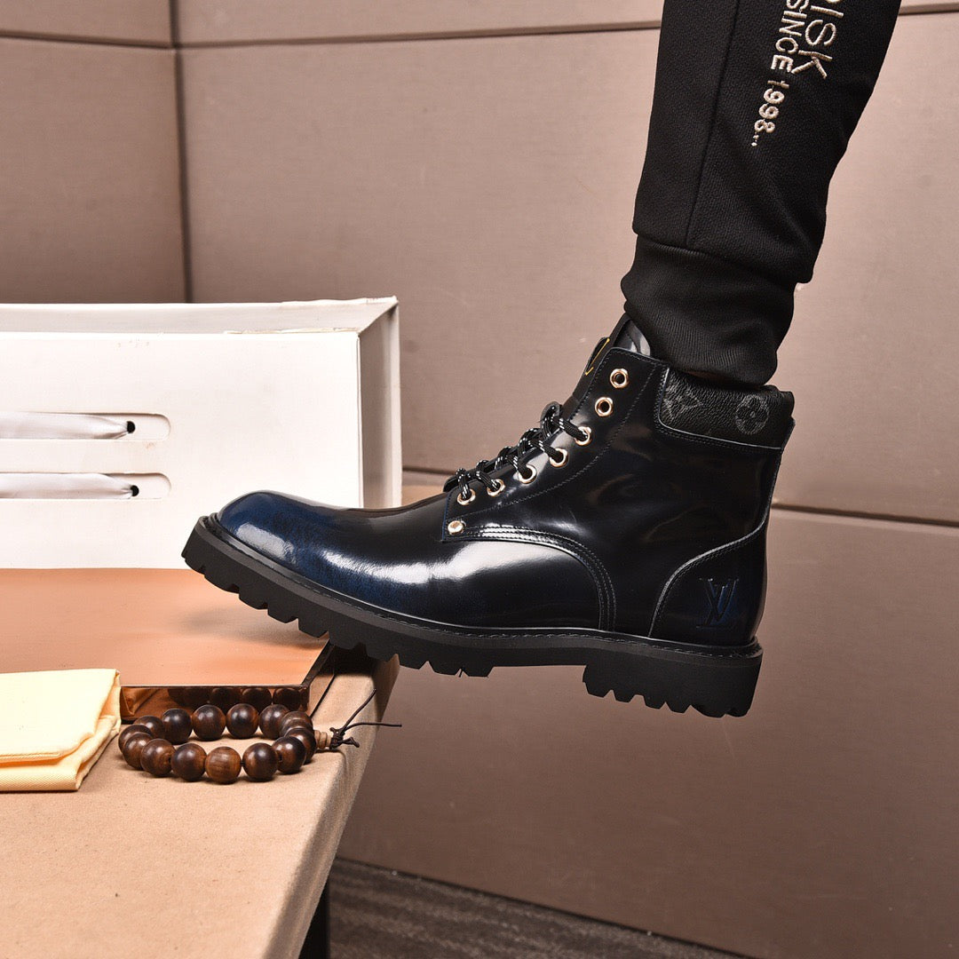 Louis Vuitton ankle shoes boots