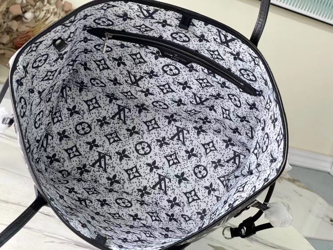 Louis Vuitton Neverfull Monogram Jacquard Denim ( Lushentic Version)