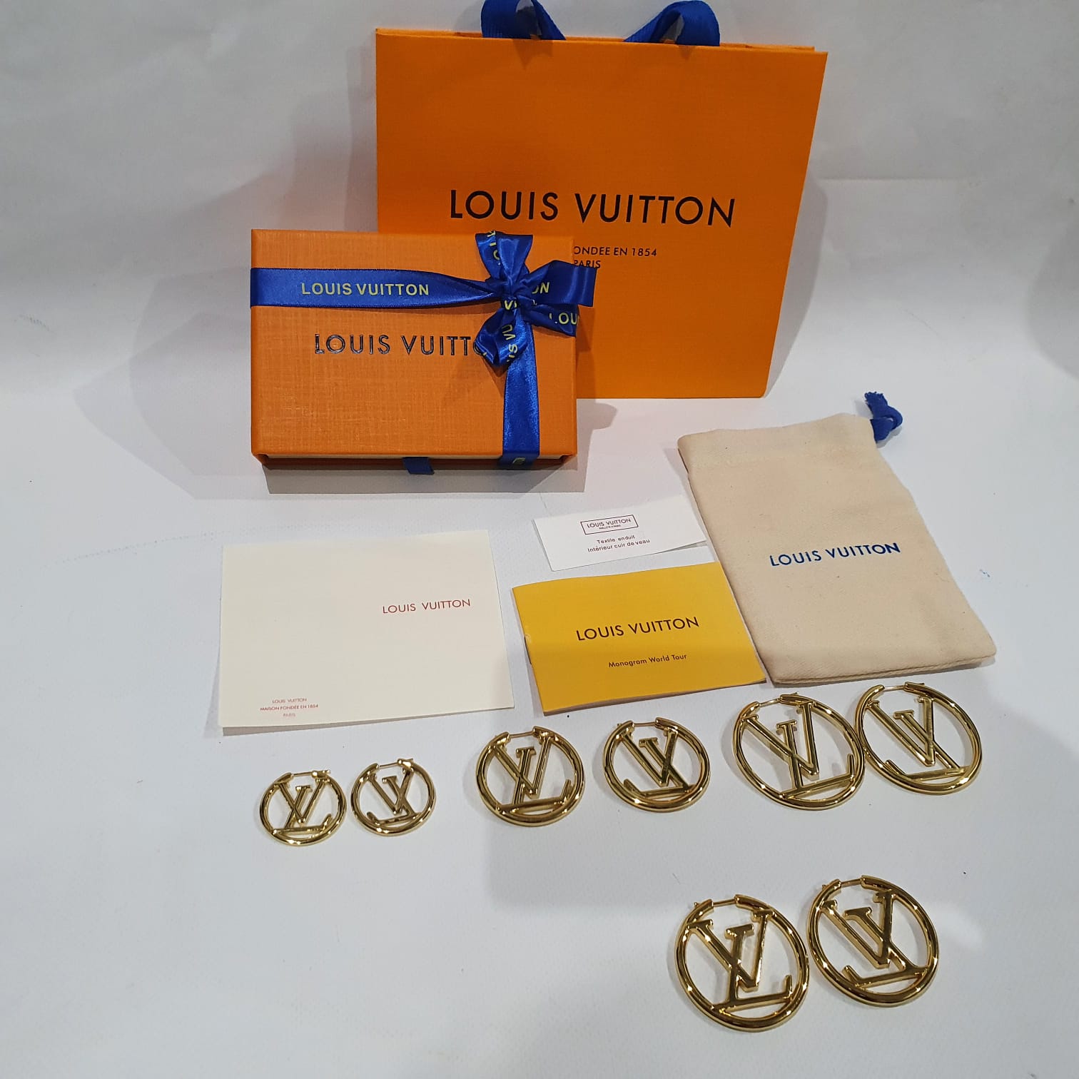 Louis Vuitton Hoop earrings