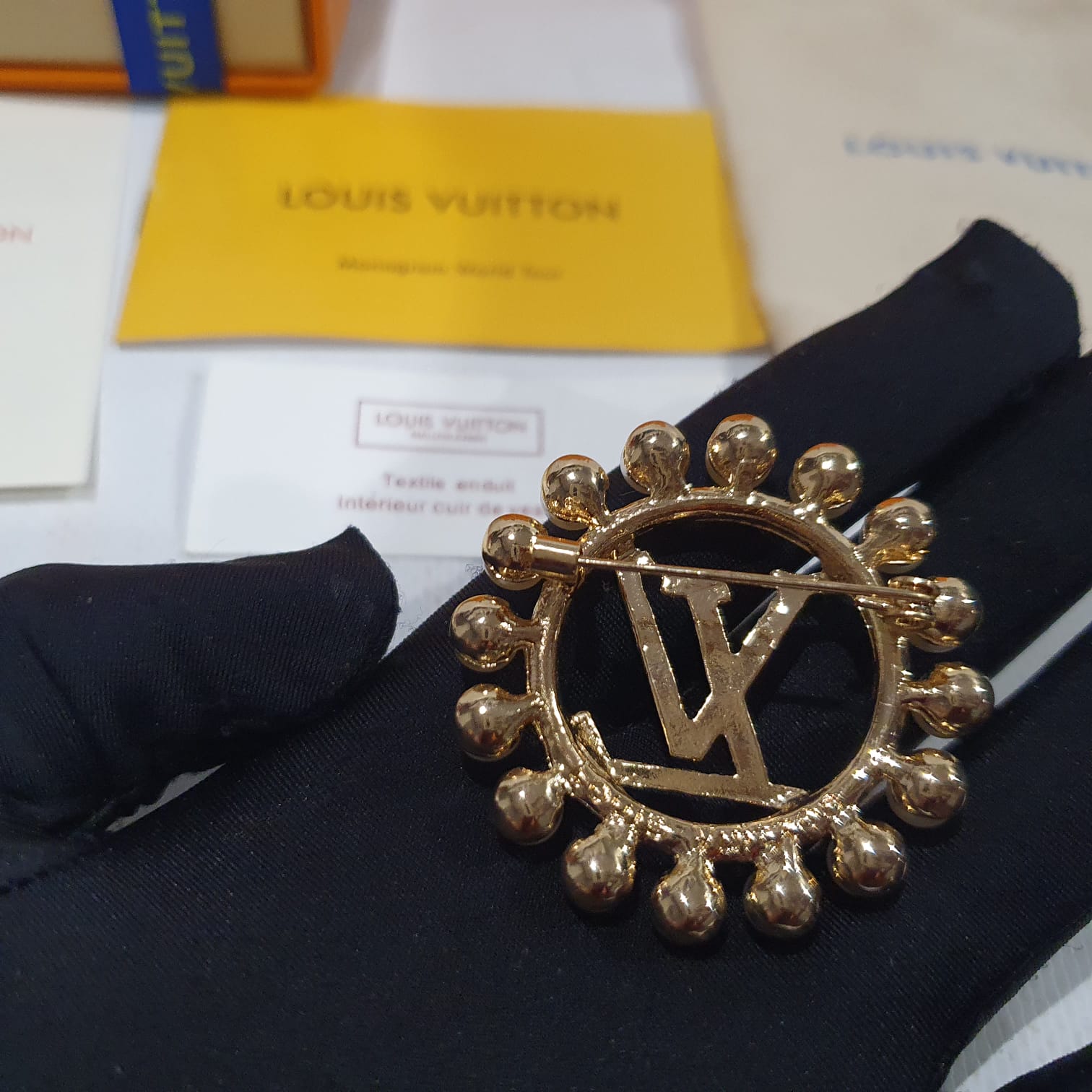 Louis Vuitton brooch