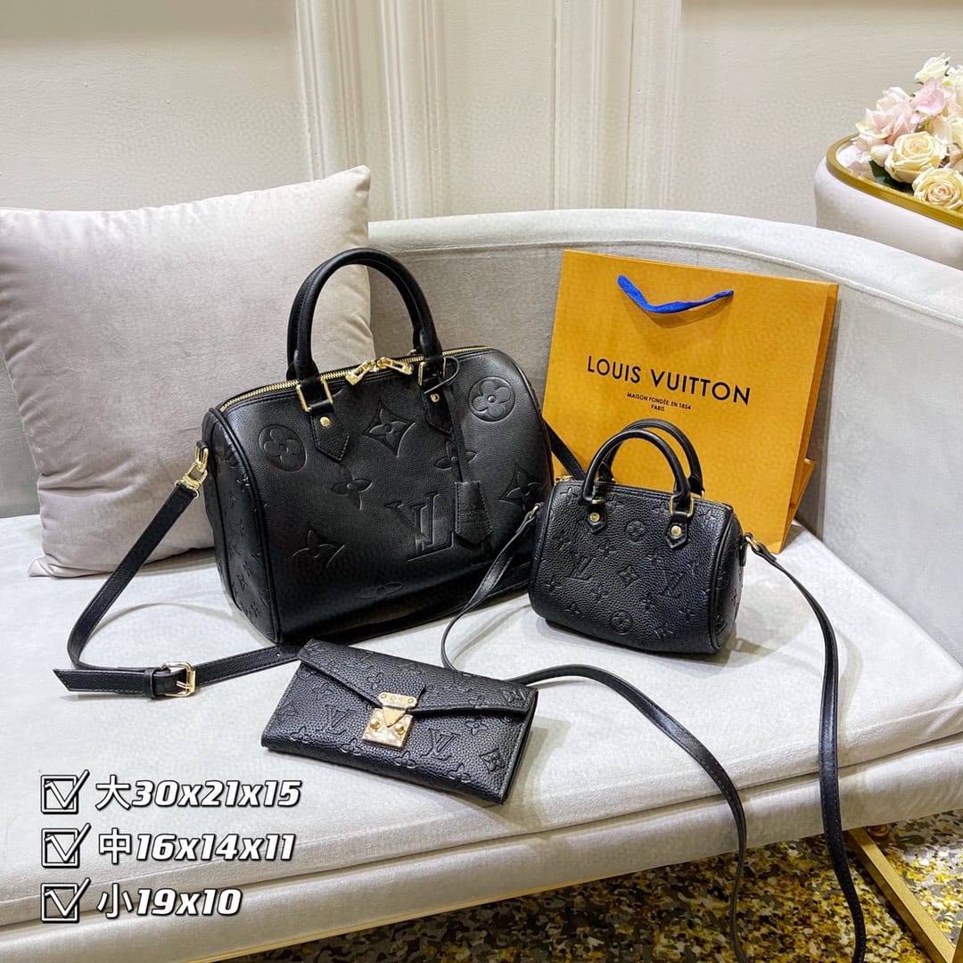Louis Vuitton Speedy Handbag Sets