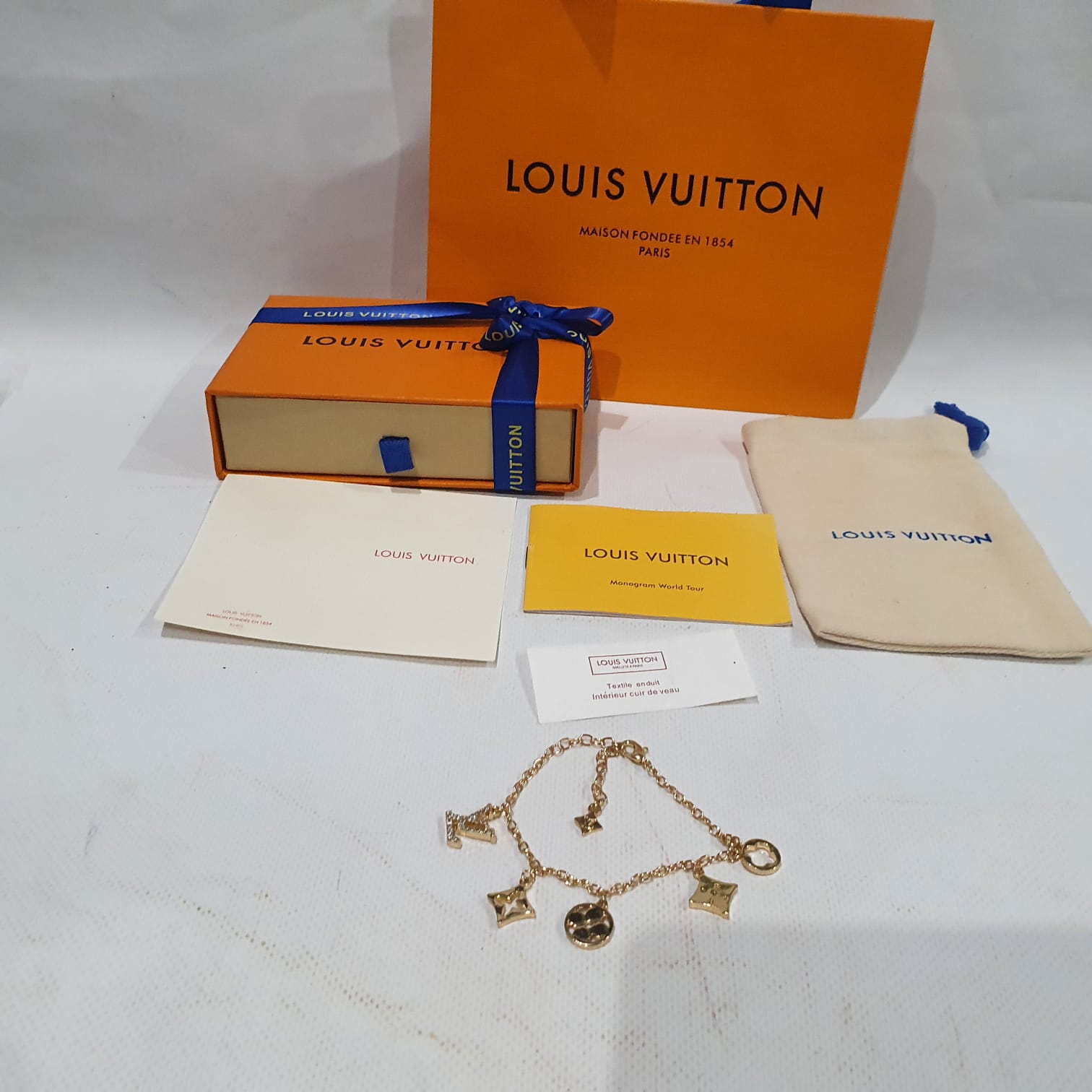 Louis Vuitton Necklace and Bracelet