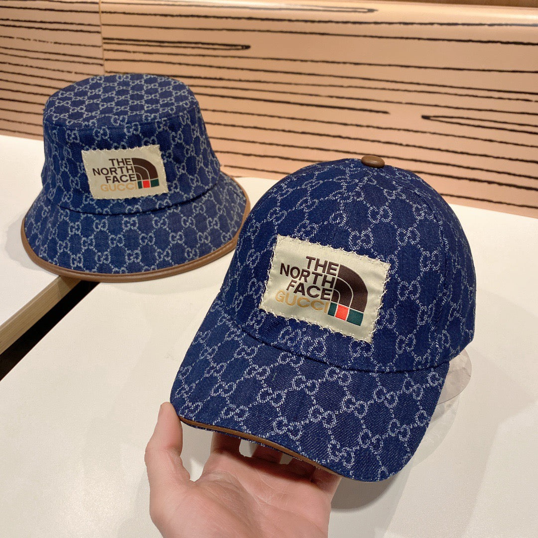 Gucci  North Face Bucket hat or Cap