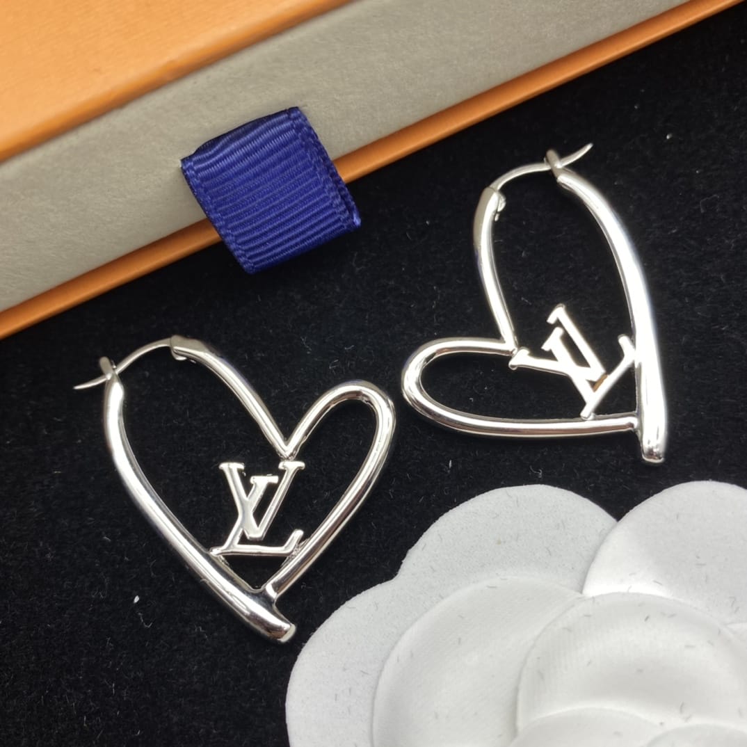 Louis Vuitton Heart Earrings