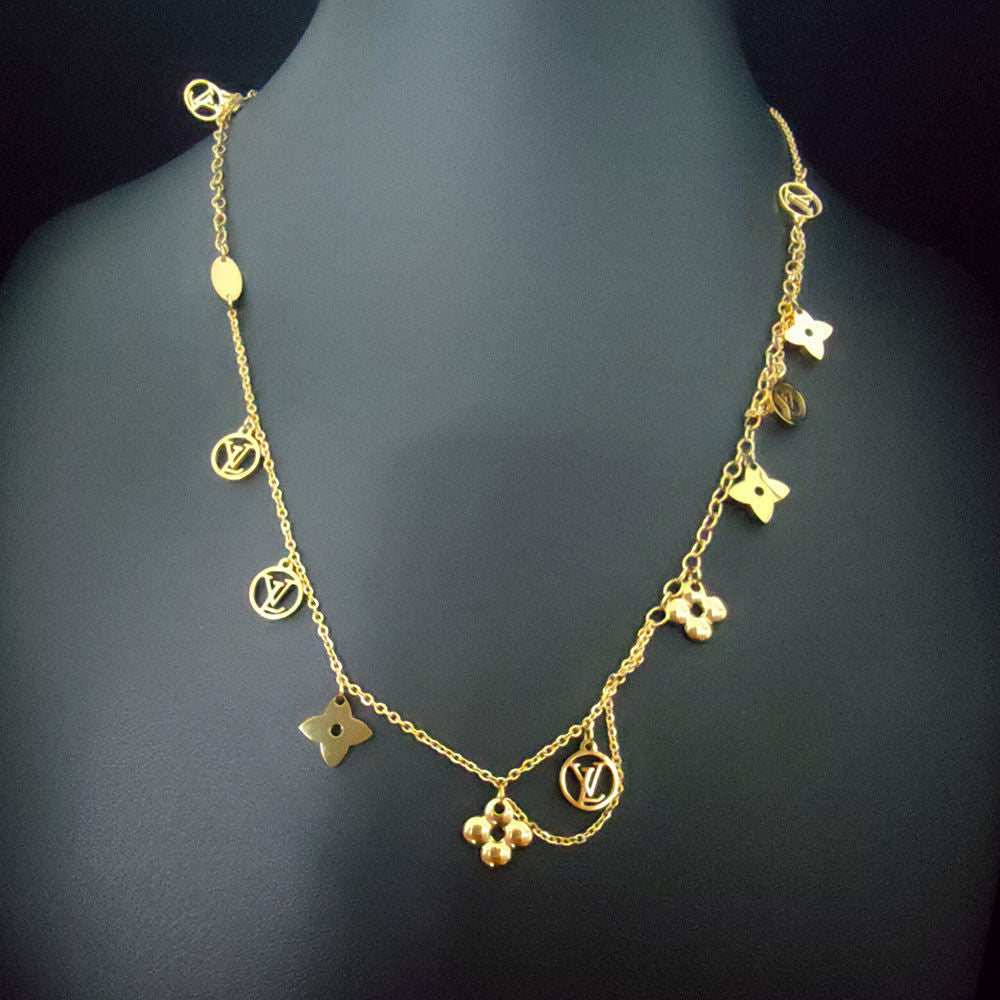 Louis Vuitton Blooming Supple Necklace - Brass Collar, Necklaces -  LOU179036