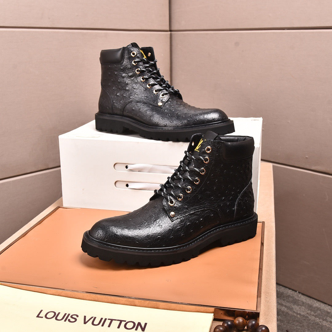 Louis Vuitton ankle shoes boots